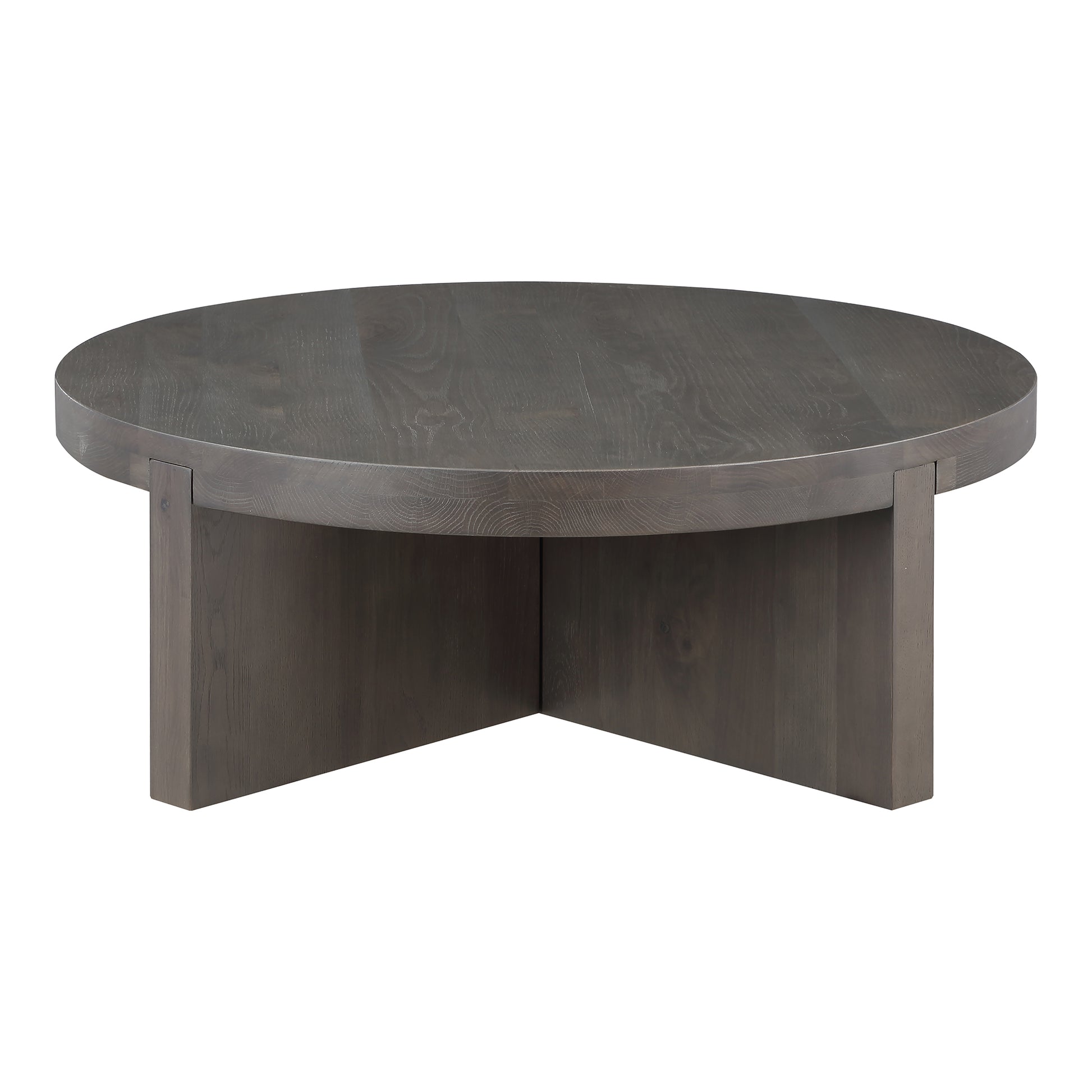 Folke Round Coffee Table Dark Brown - Central Designs