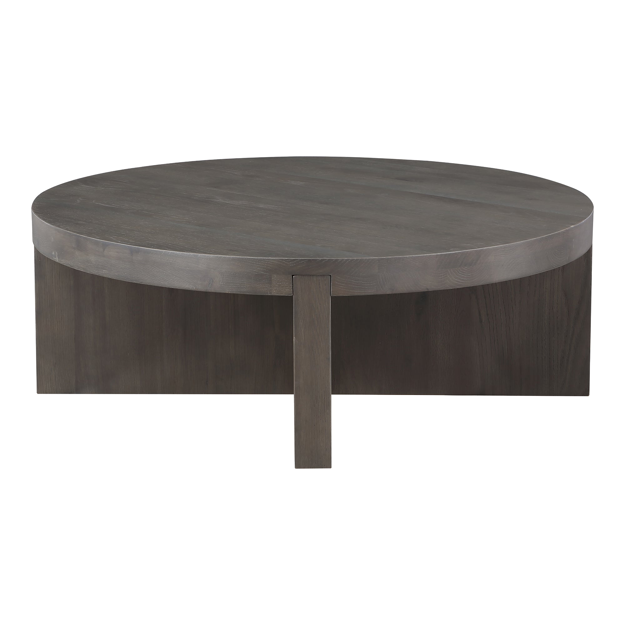 Folke Round Coffee Table Dark Brown - Central Designs