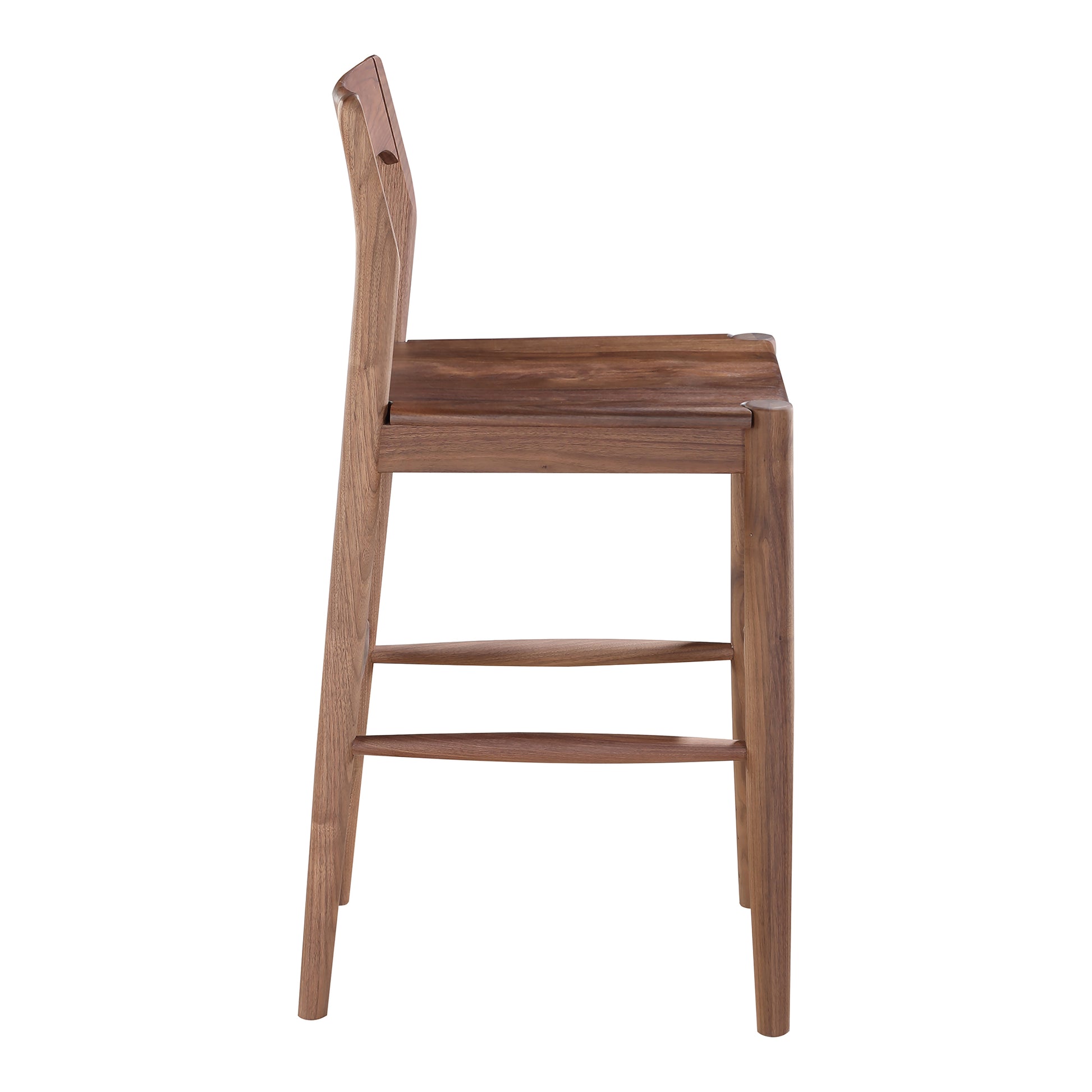 Owing Counter Stool Walnut Brown - Central Designs