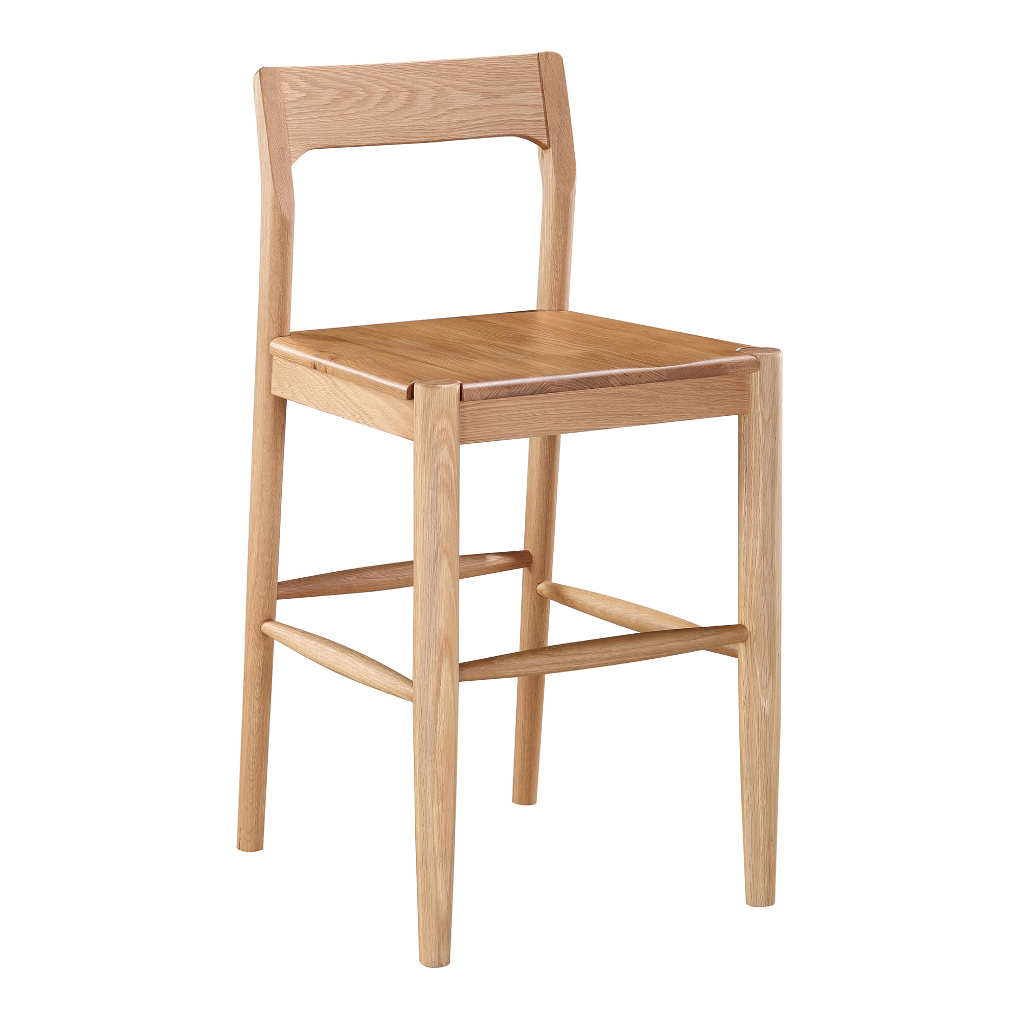 Owing Counter Stool Natural Oak - Central Designs