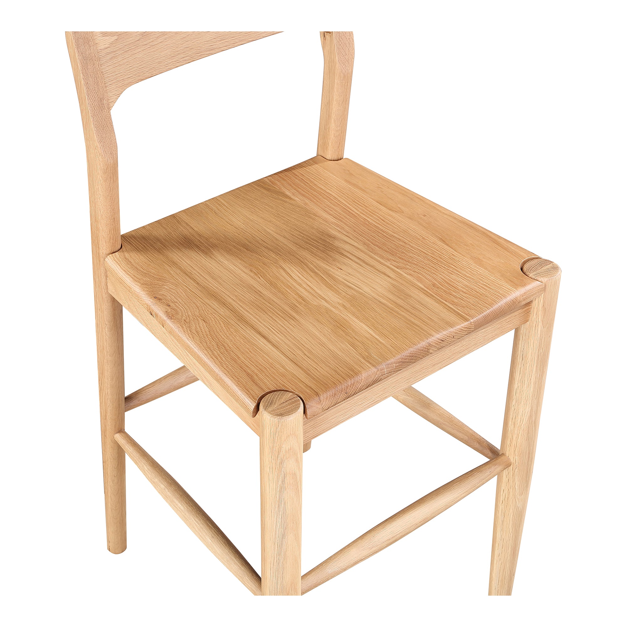 Owing Counter Stool Natural Oak - Central Designs