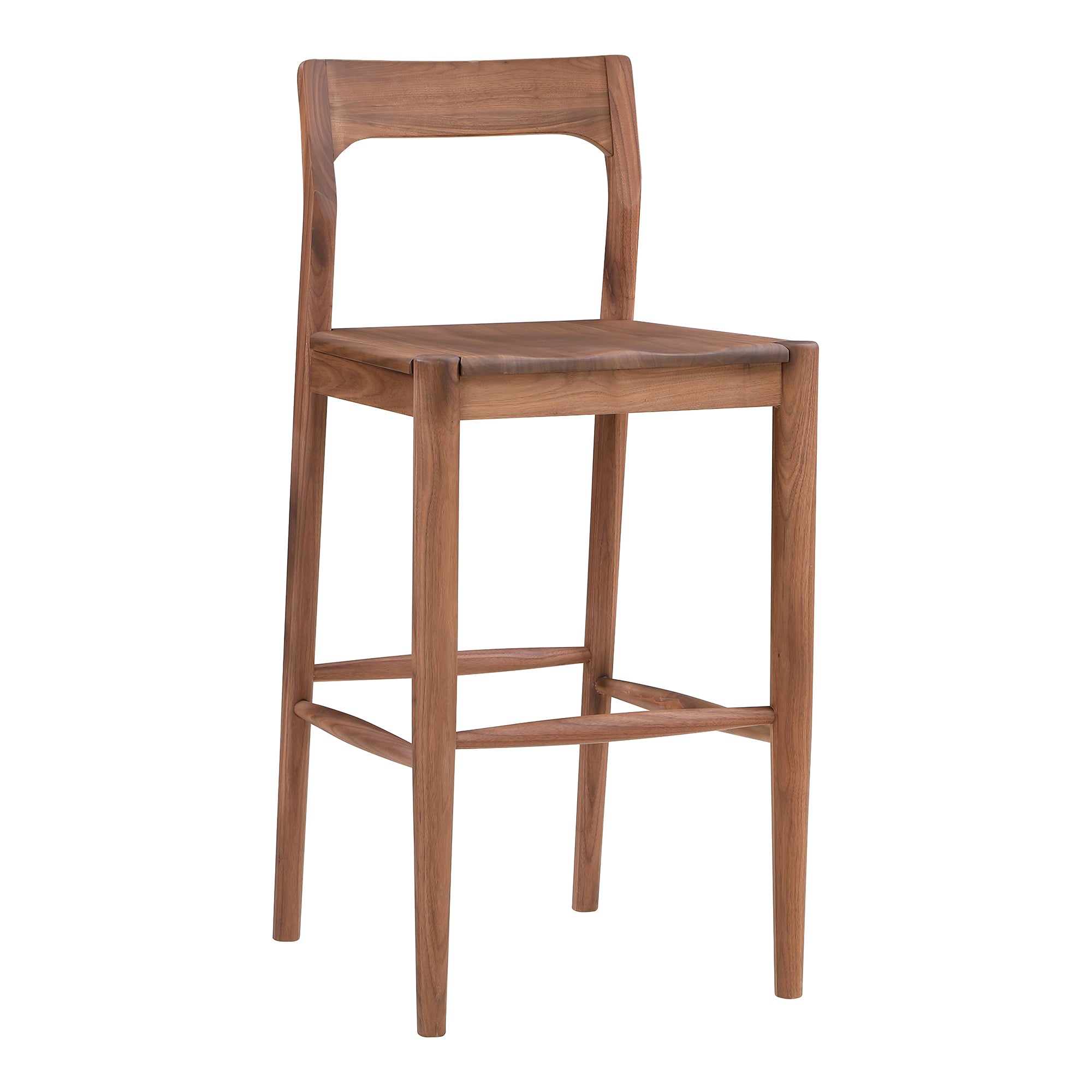 Owing Barstool Walnut Brown - Central Designs