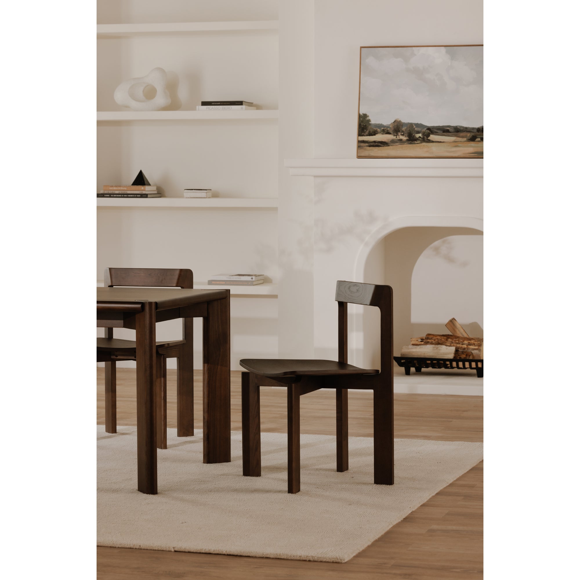 Daifuku Dining Chair Brown – Set Of Two - Central Designs