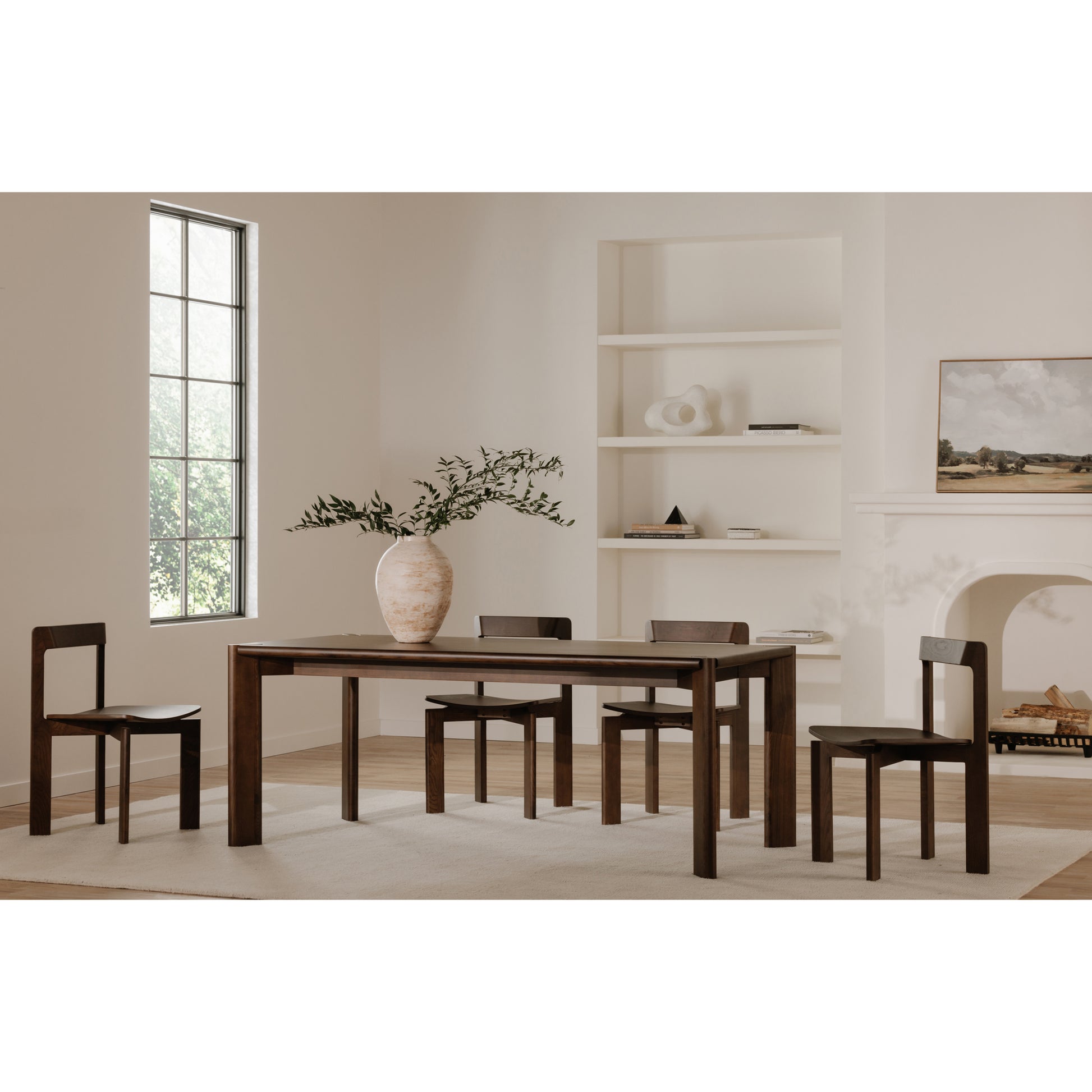 Daifuku Dining Chair Brown – Set Of Two - Central Designs