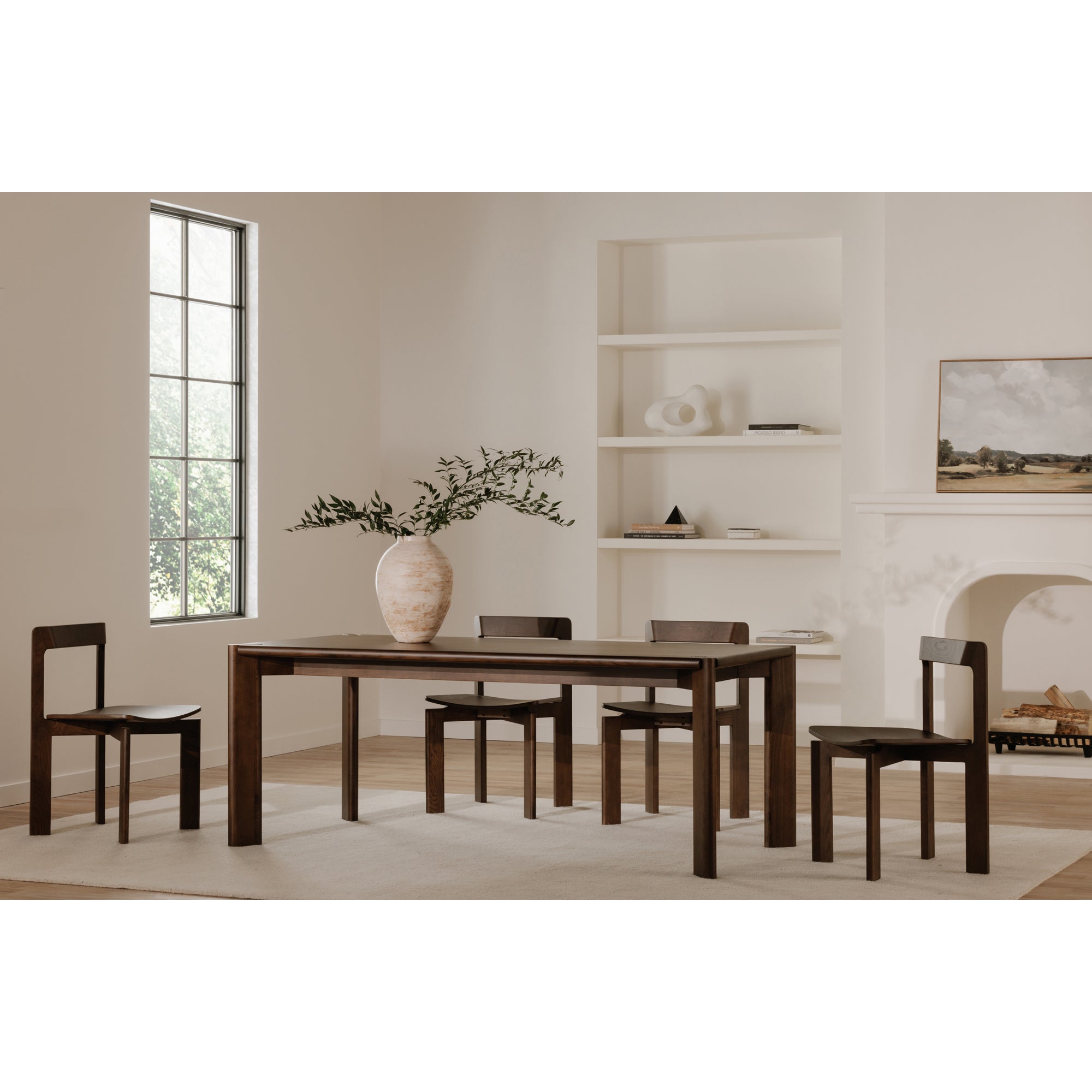 Daifuku Dining Chair Brown – Set Of Two - Central Designs