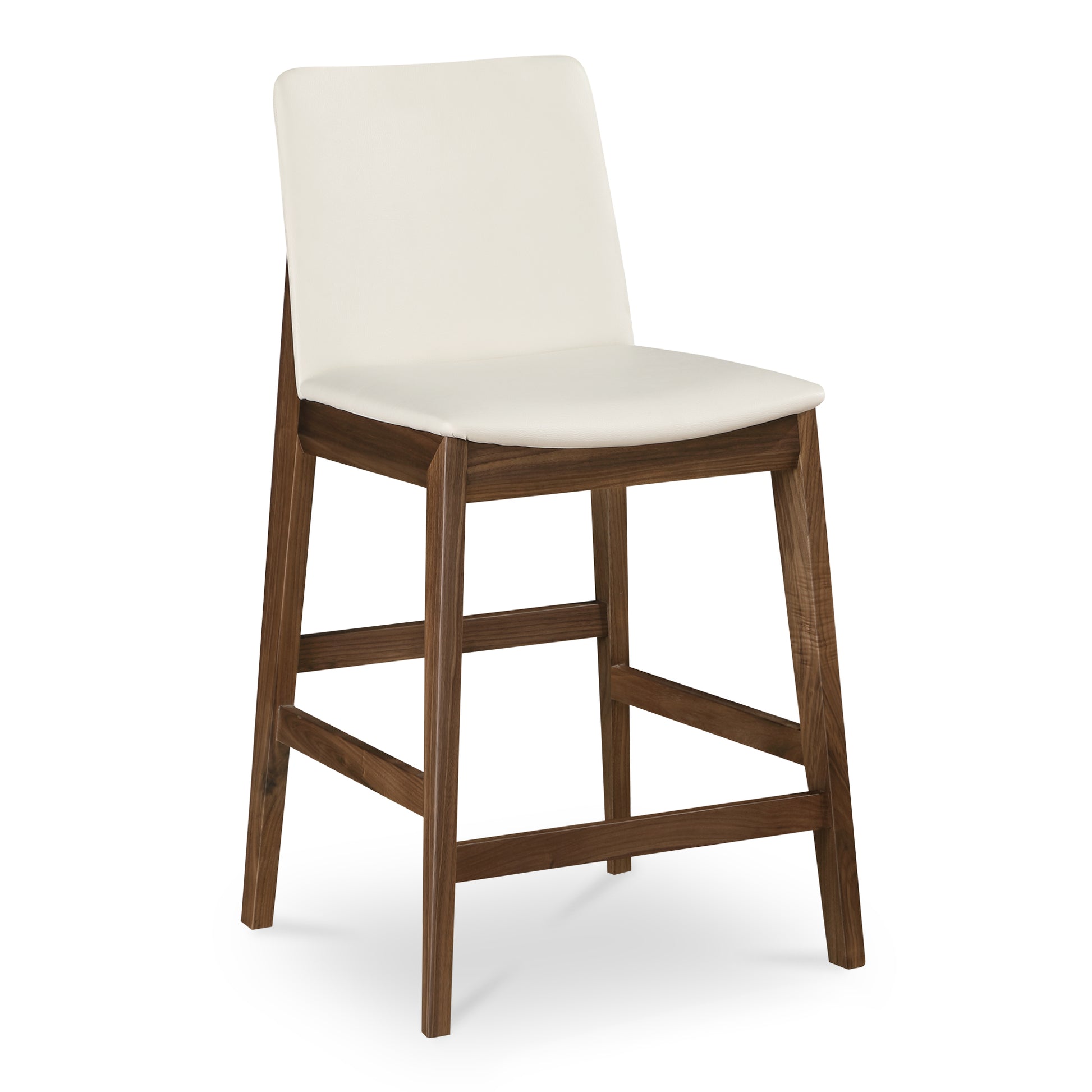 Deco Counter Stool White PVC - Central Designs