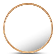 Alcott Round Mirror Small Oak