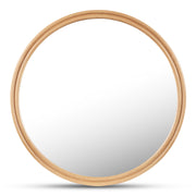 Alcott Large Round Mirror Oak