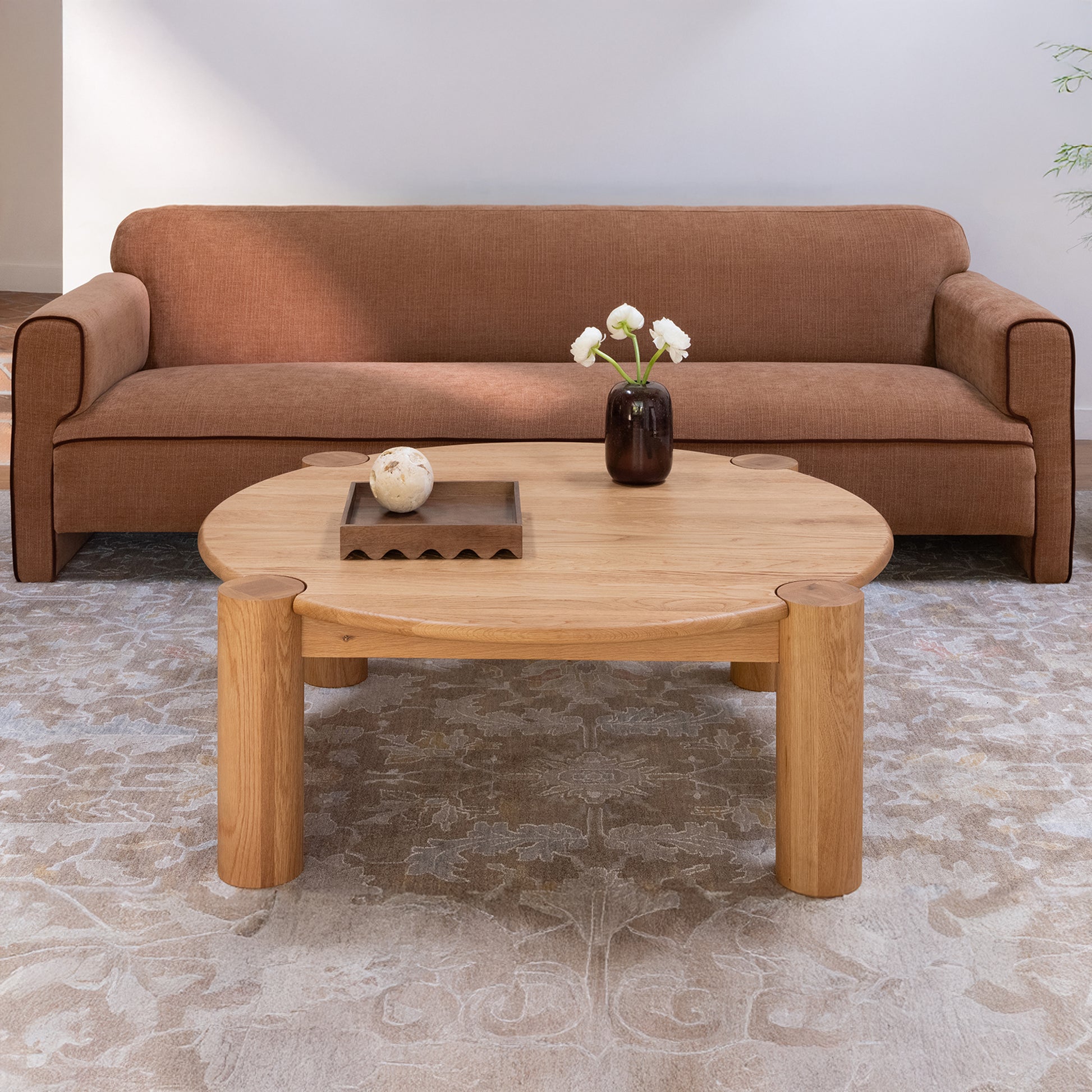 Jack Coffee Table Brushed Natural Oak - Central Designs