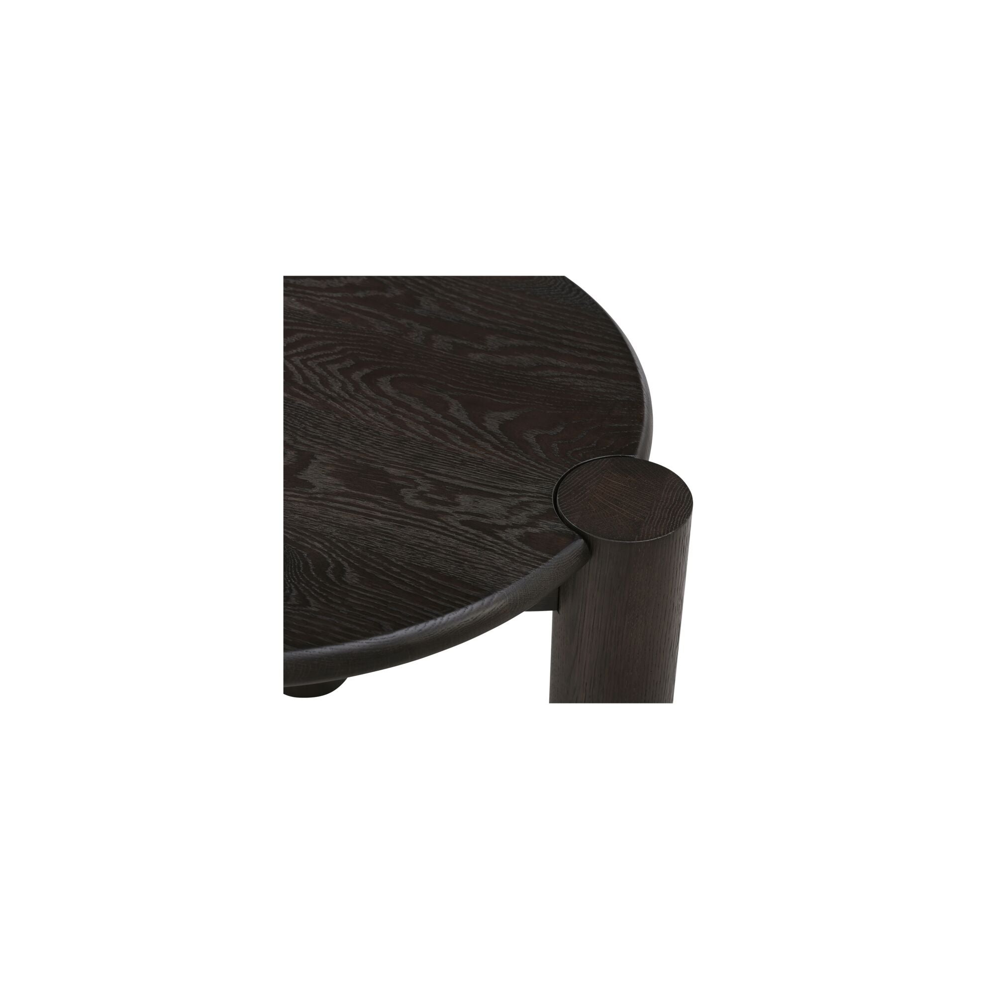 Jack Side Table Brushed Dark Brown