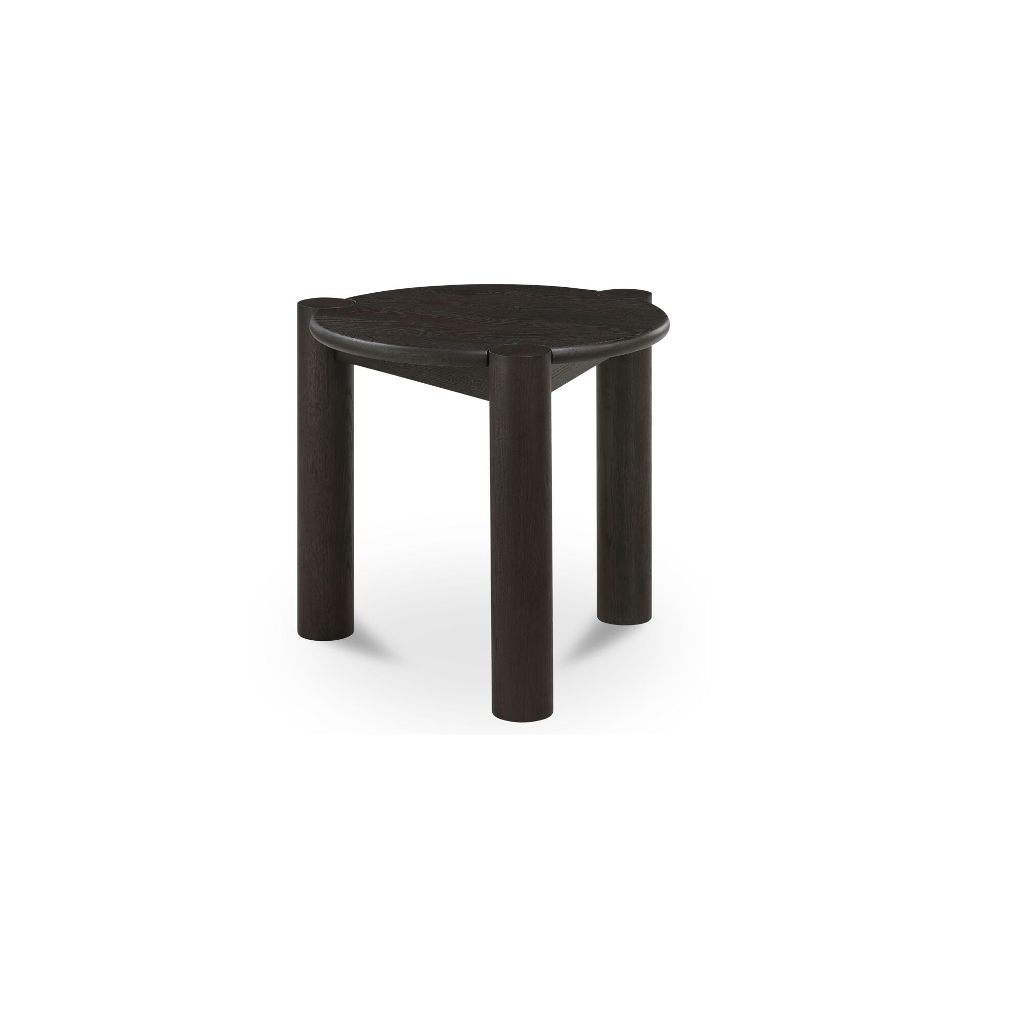 Jack Side Table Brushed Dark Brown