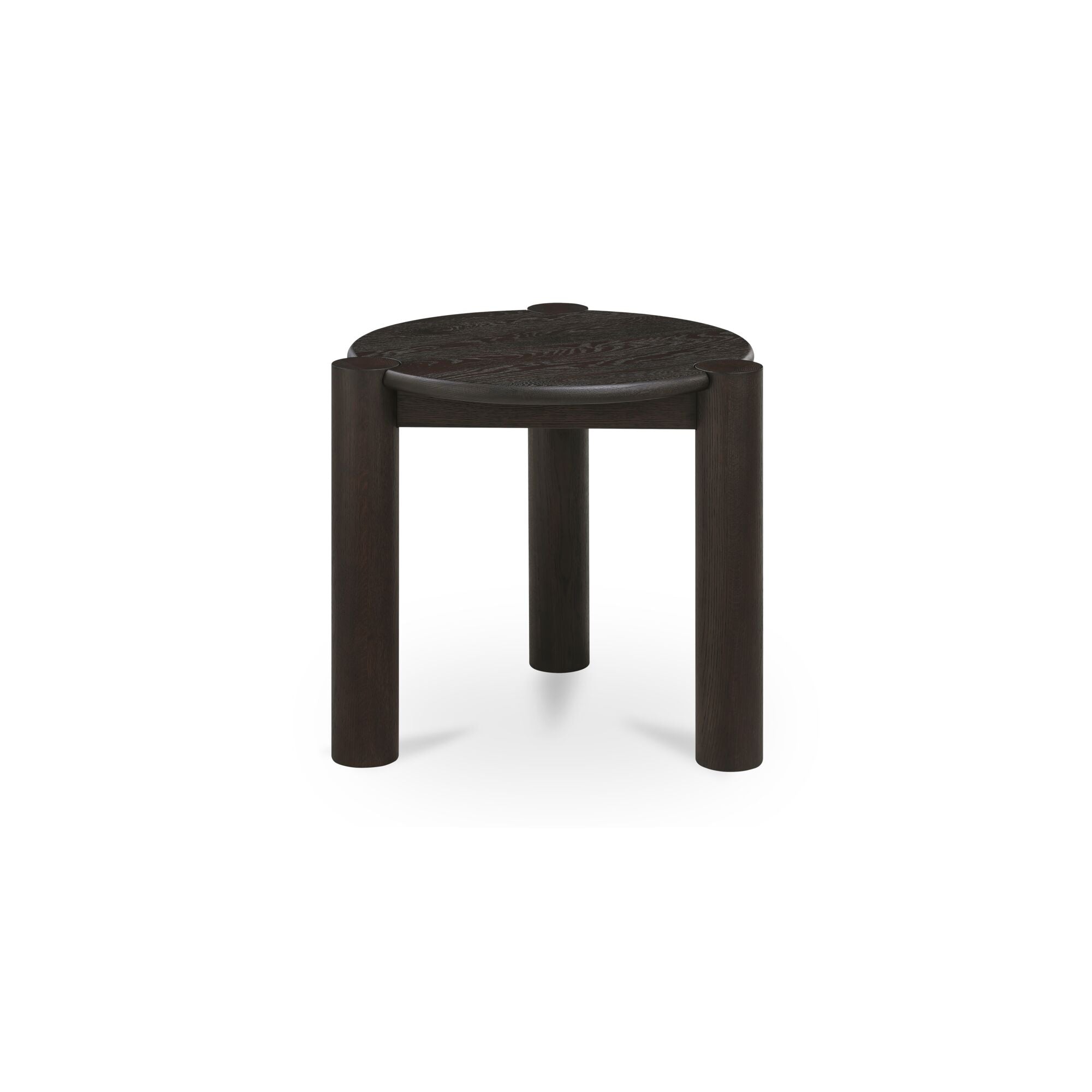 Jack Side Table Brushed Dark Brown