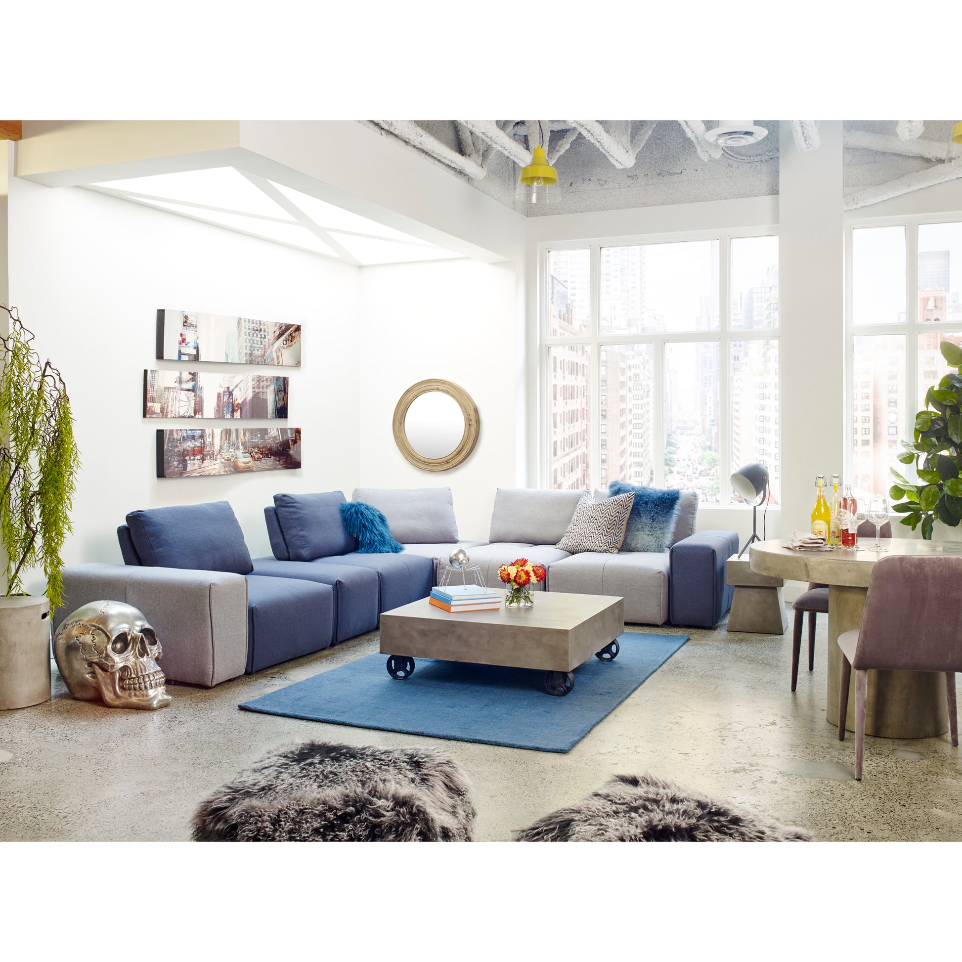 Cato Outdoor Stool Grey - Central Designs