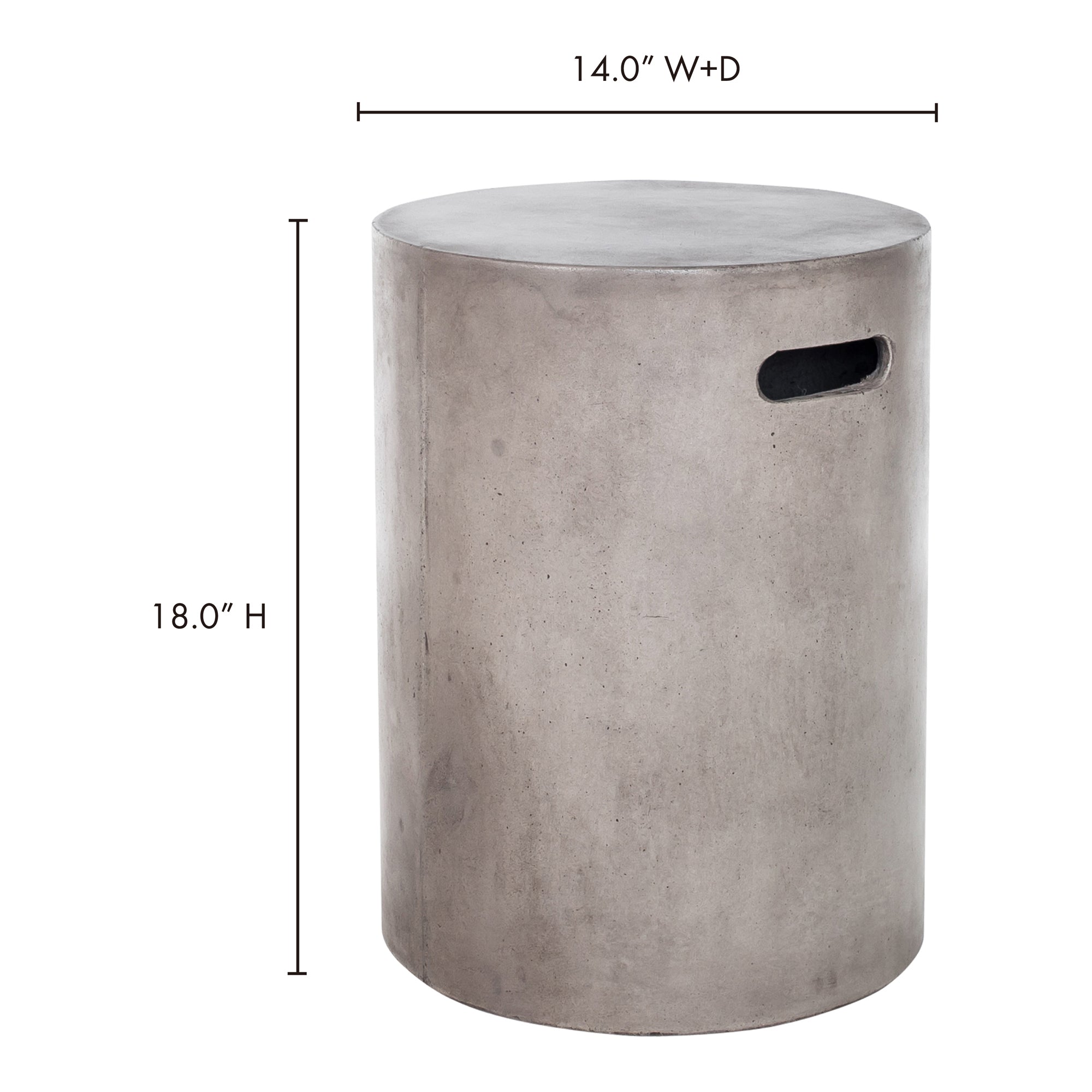 Cato Outdoor Stool Grey - Central Designs