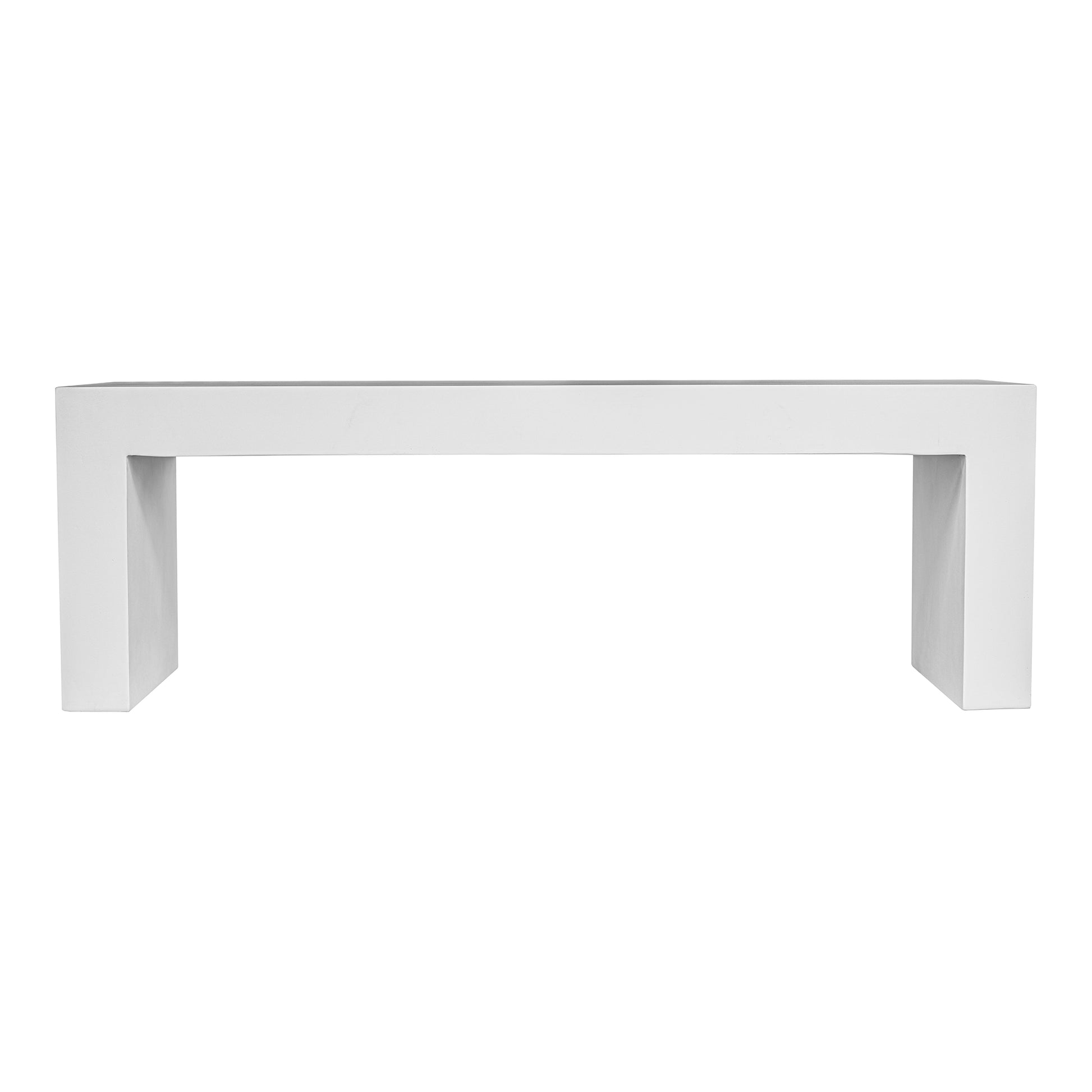Lazarus Outdoor Bench White - Central Designs