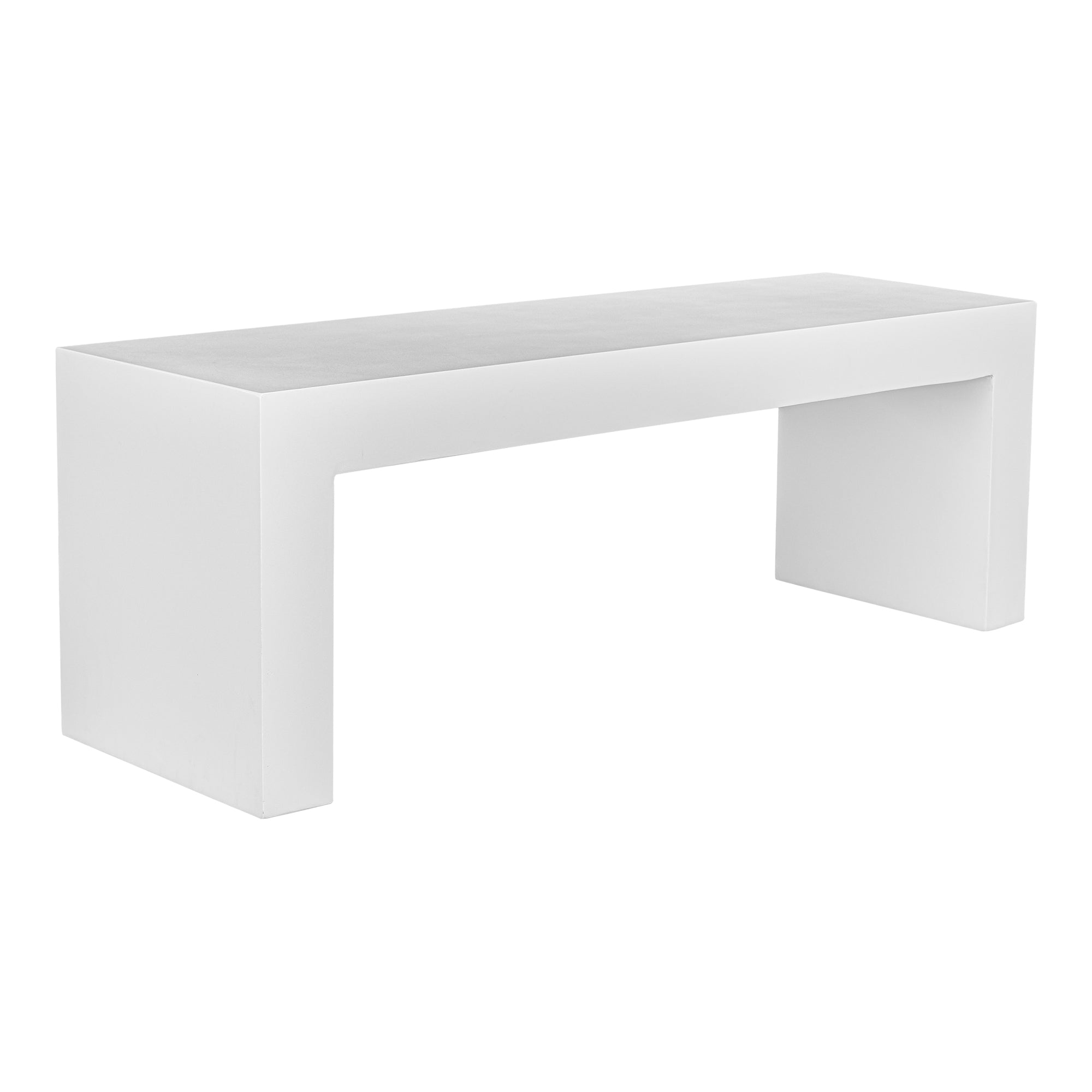 Lazarus Outdoor Bench White - Central Designs