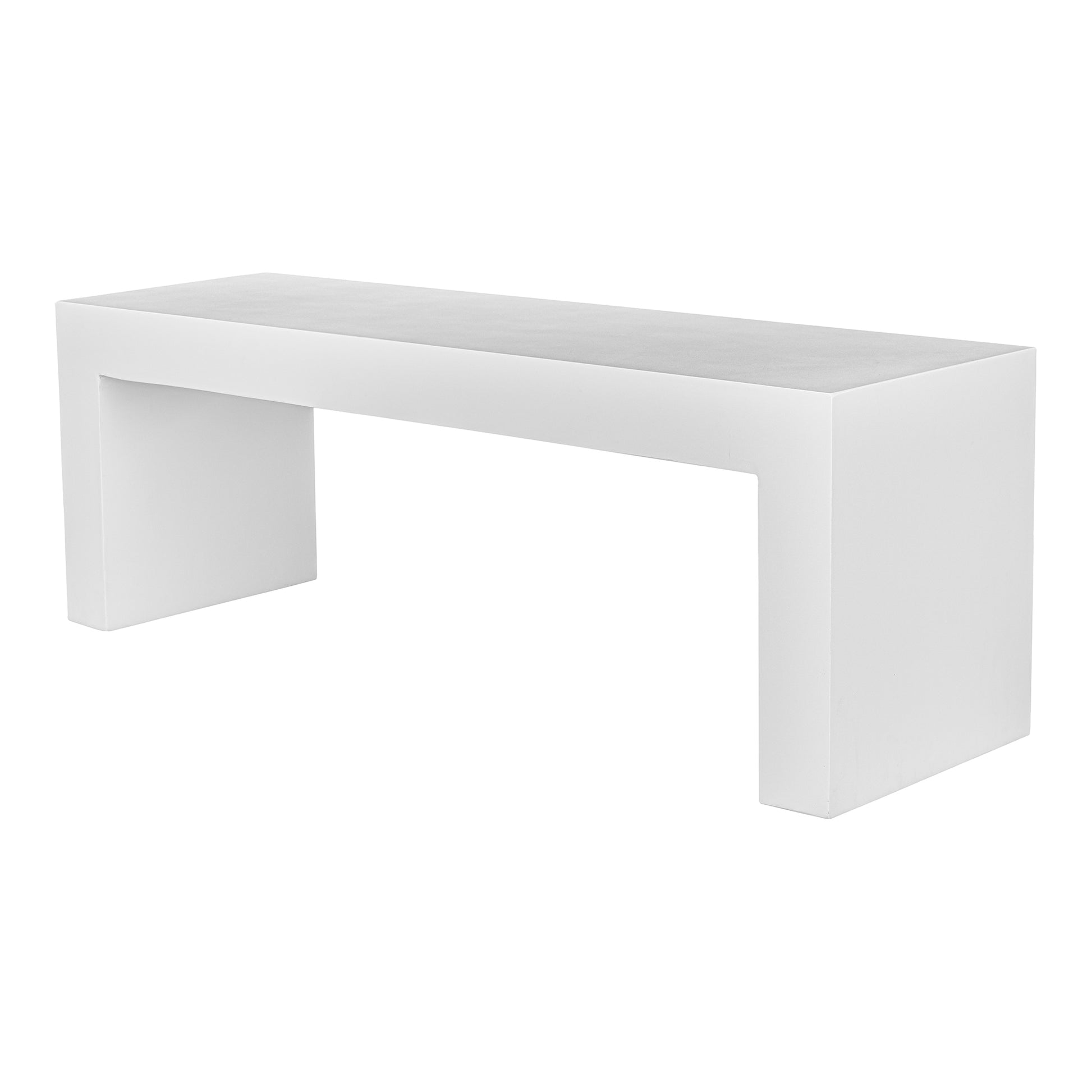 Lazarus Outdoor Bench White - Central Designs