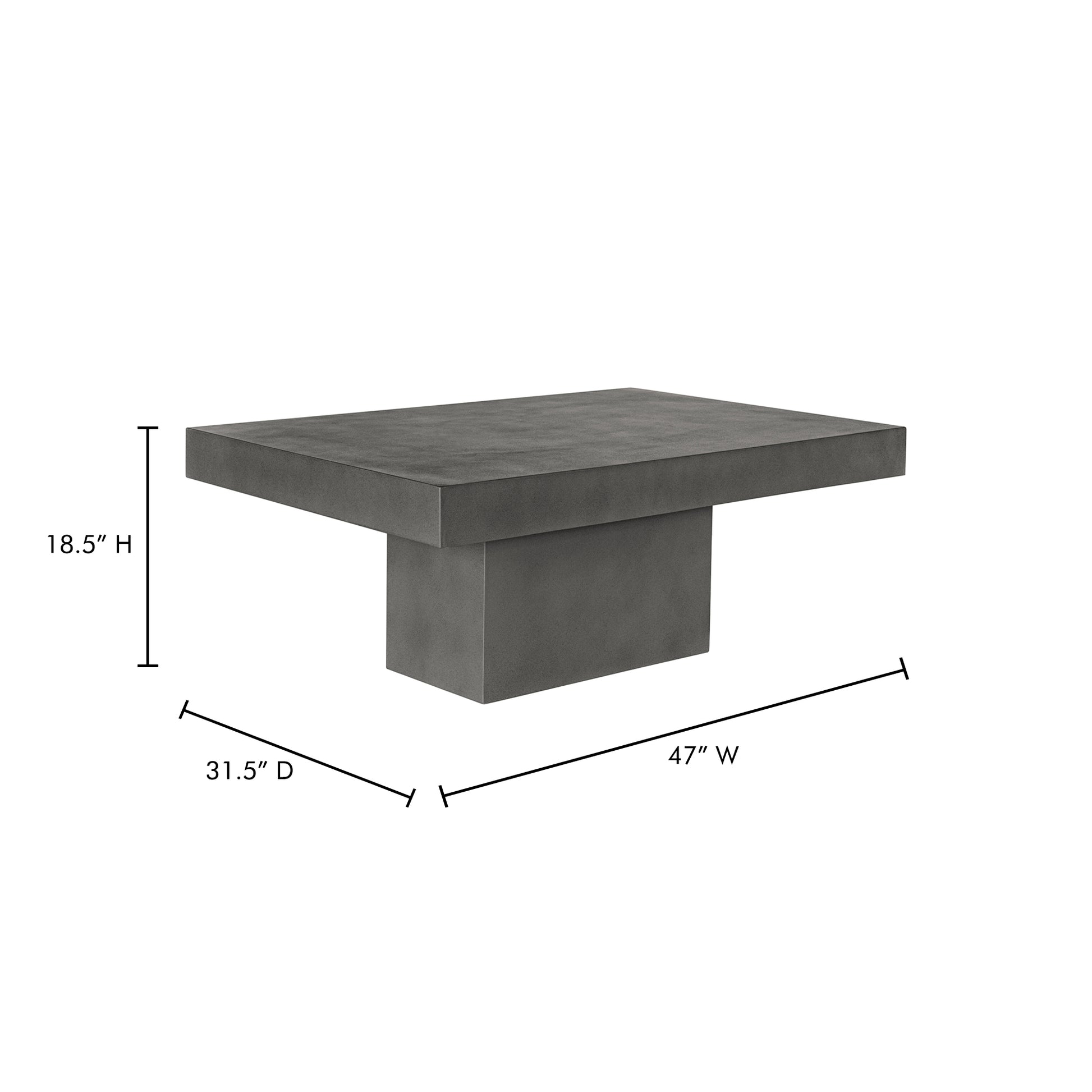 Maxima Outdoor Coffee Table Grey - Central Designs