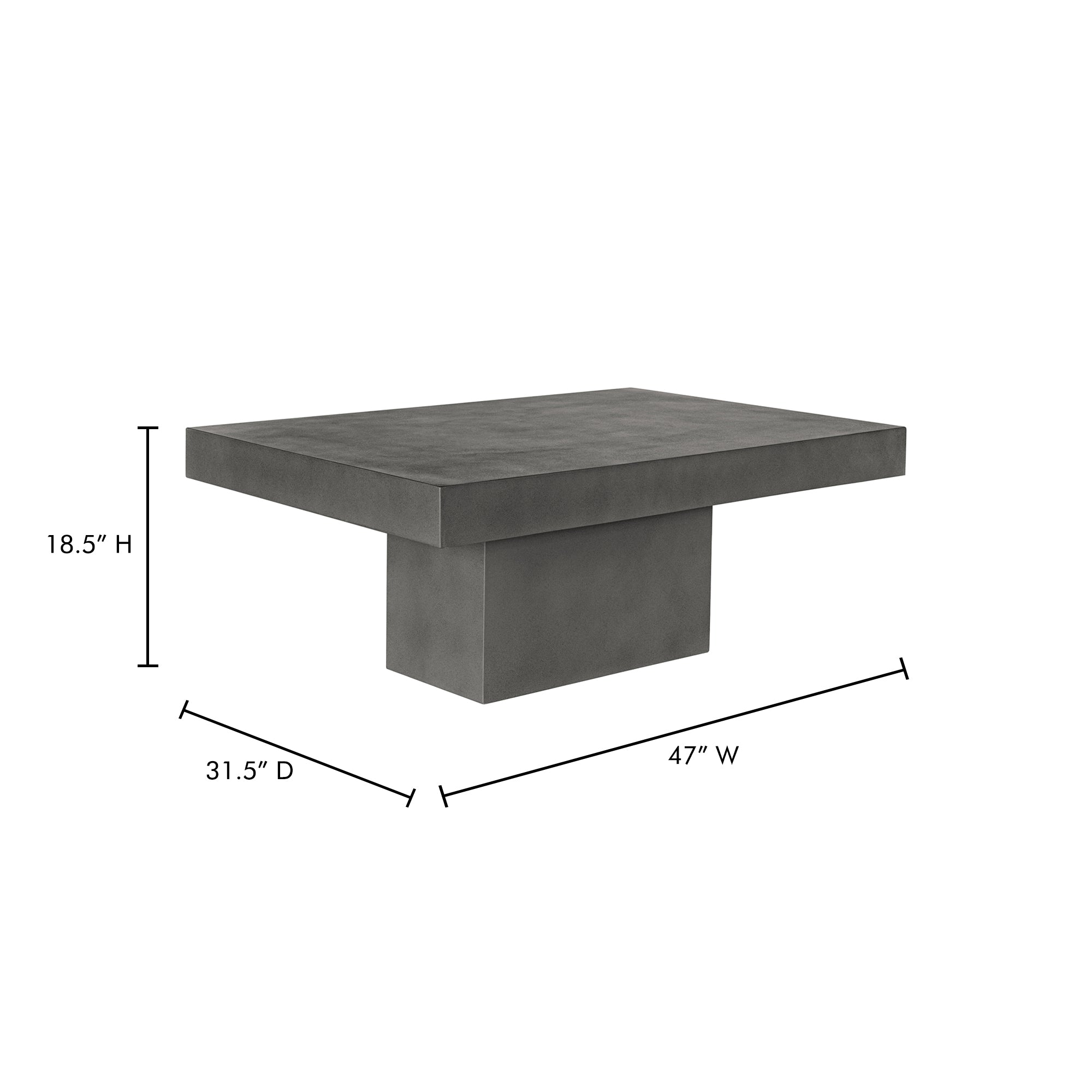 Maxima Outdoor Coffee Table Grey - Central Designs