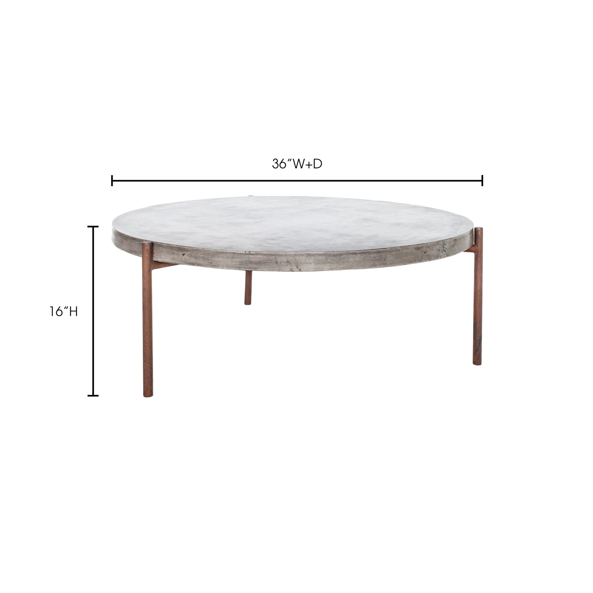 Mendez Outdoor Coffee Table Grey - Central Designs