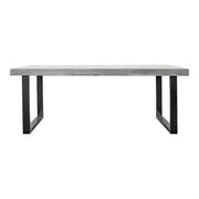 Jedrik Outdoor Dining Table Large Grey - Central Designs