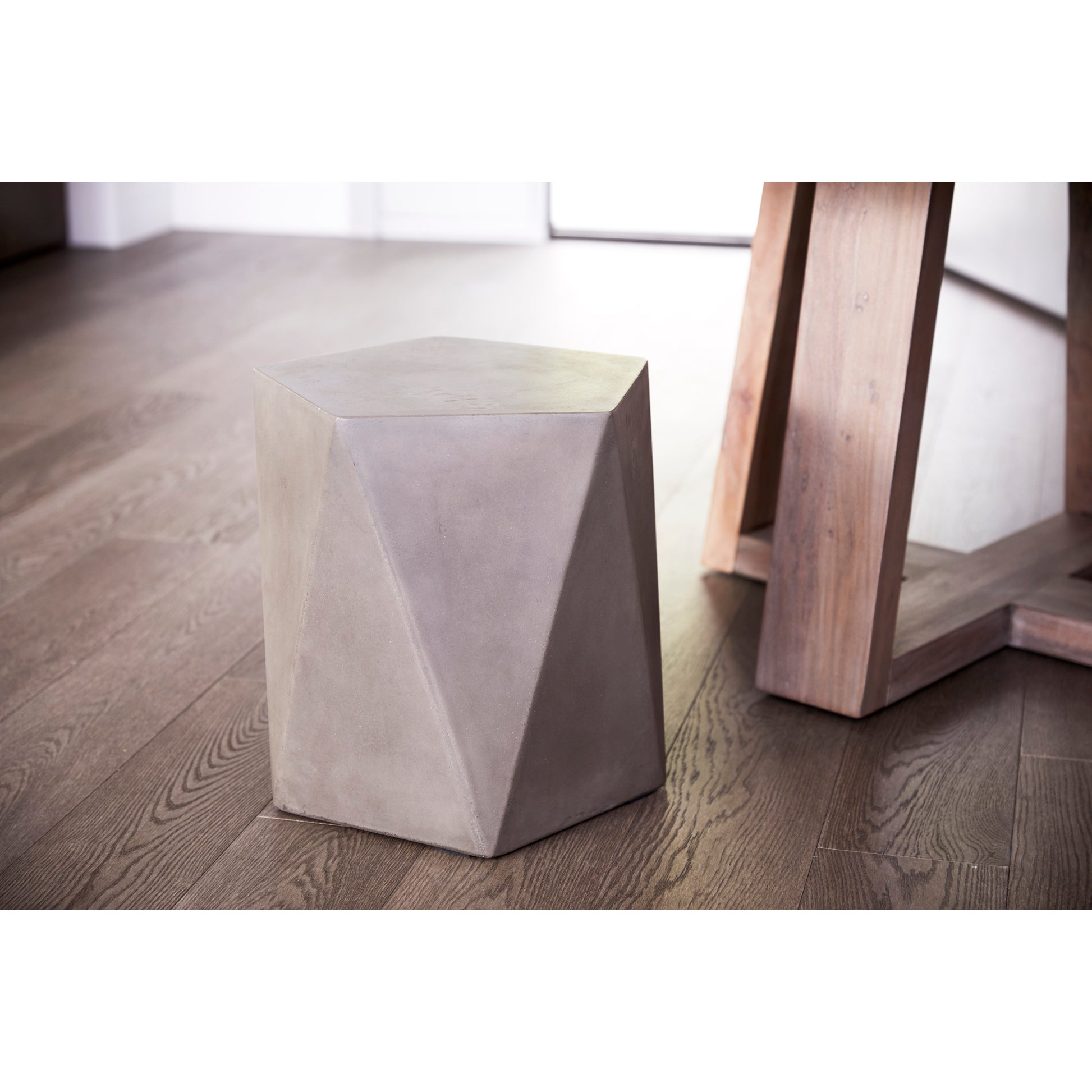 Gem Outdoor Stool Grey - Central Designs
