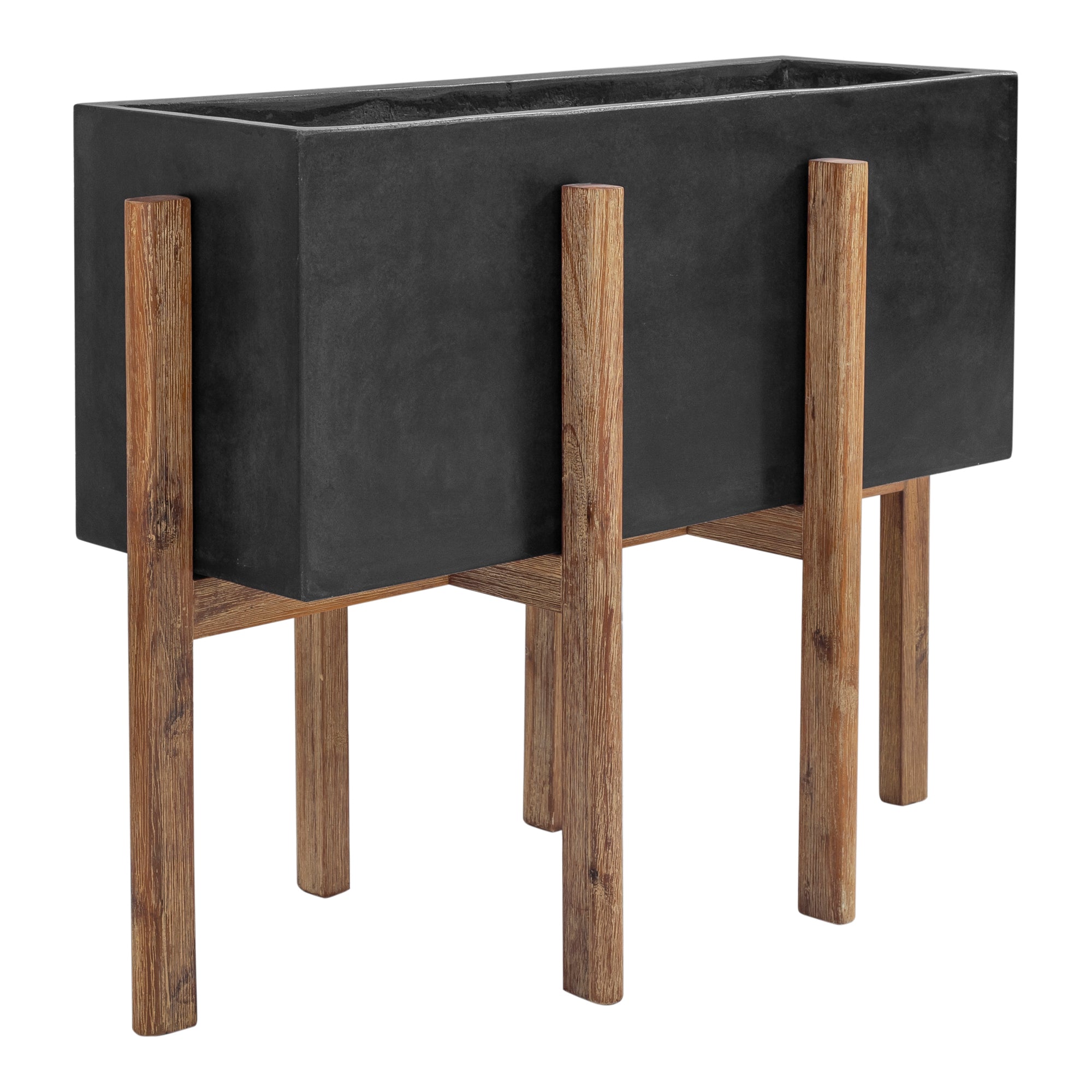 Atlantic Rectangle Planter Grey