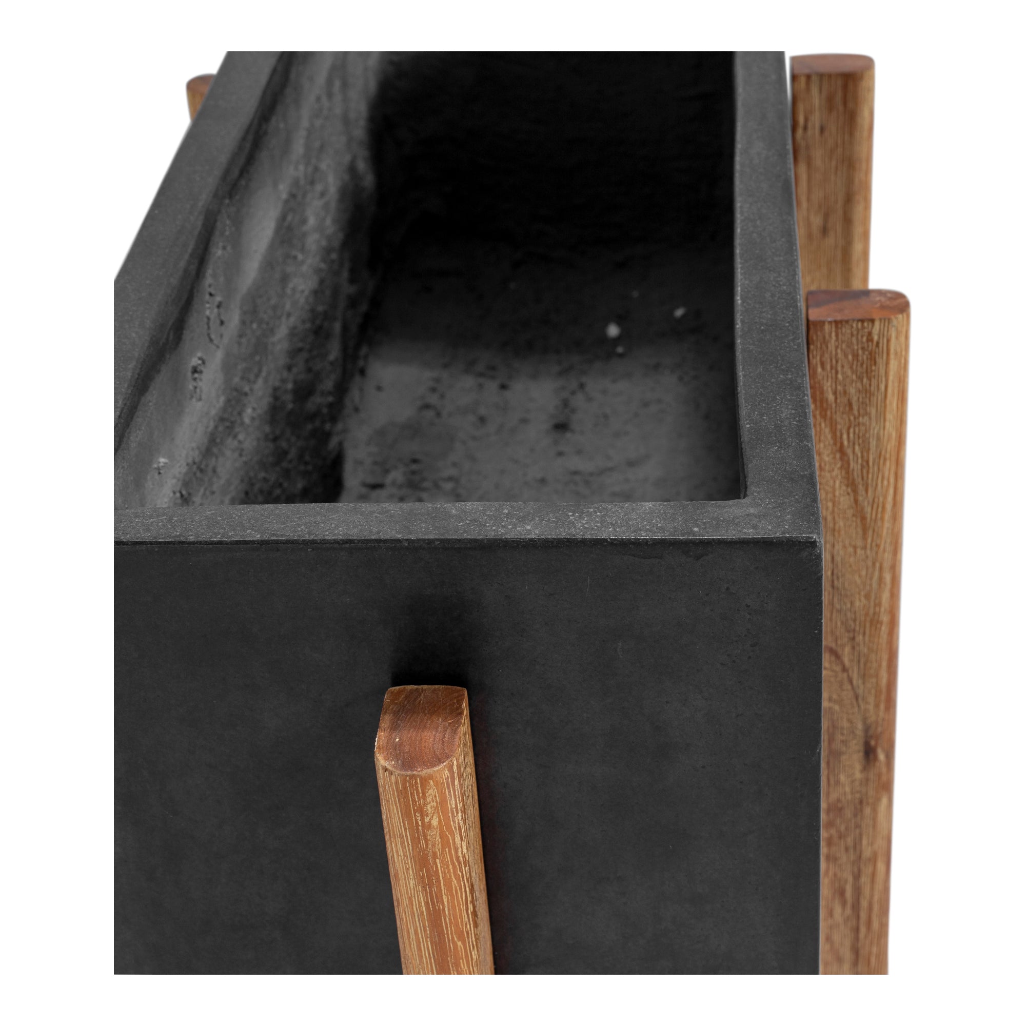 Atlantic Rectangle Planter Grey