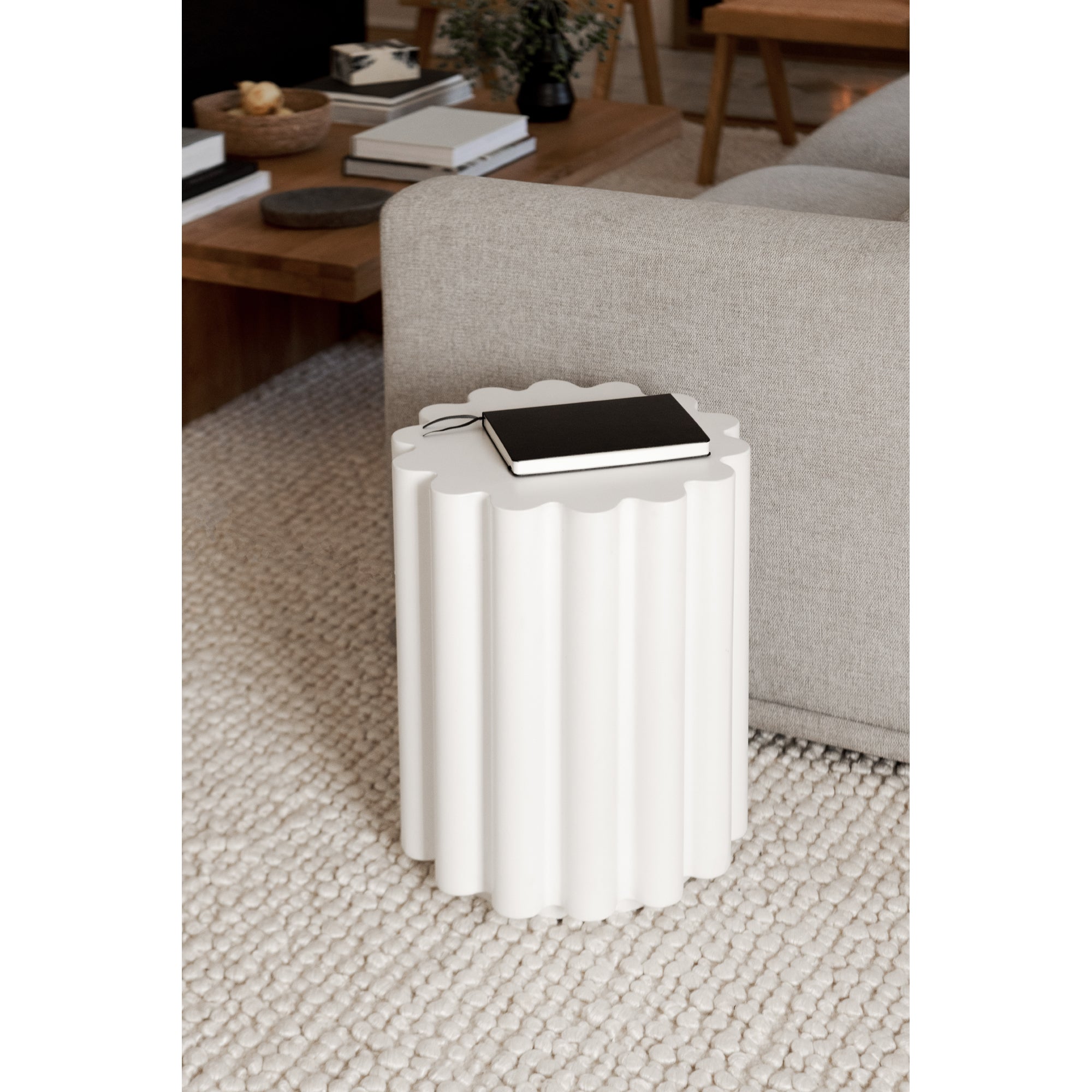 Taffy Accent Table White - Central Designs