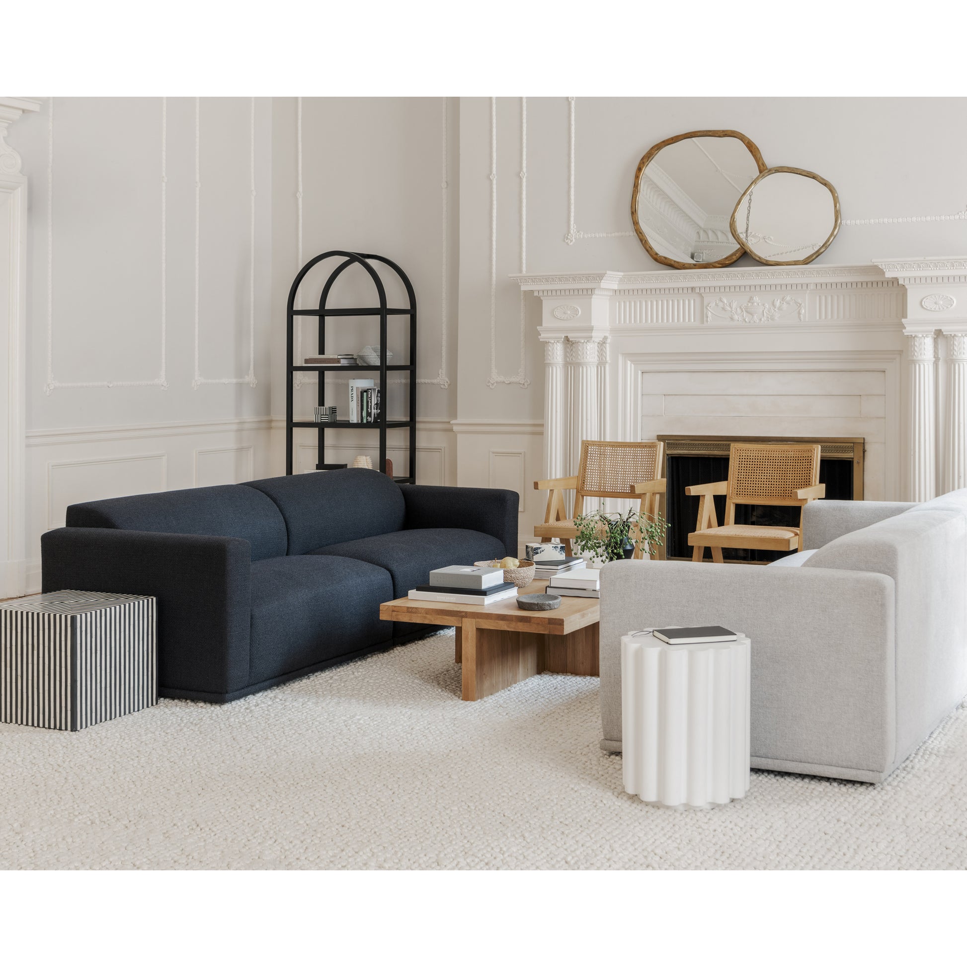Taffy Accent Table White - Central Designs