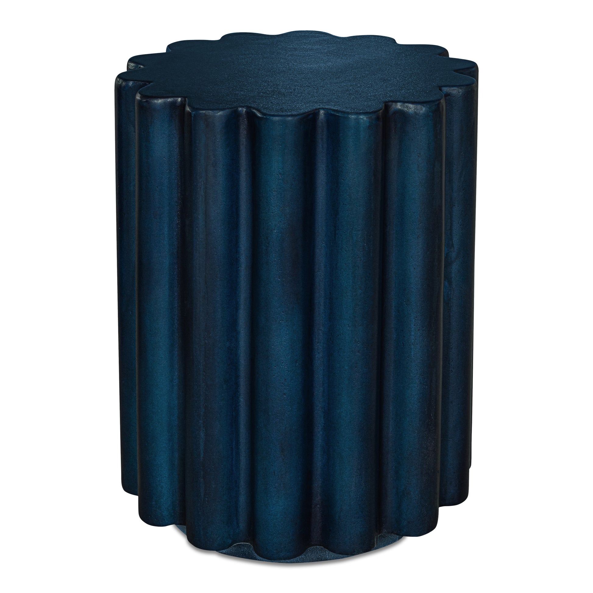 Taffy Accent Table Navy Blue - Central Designs