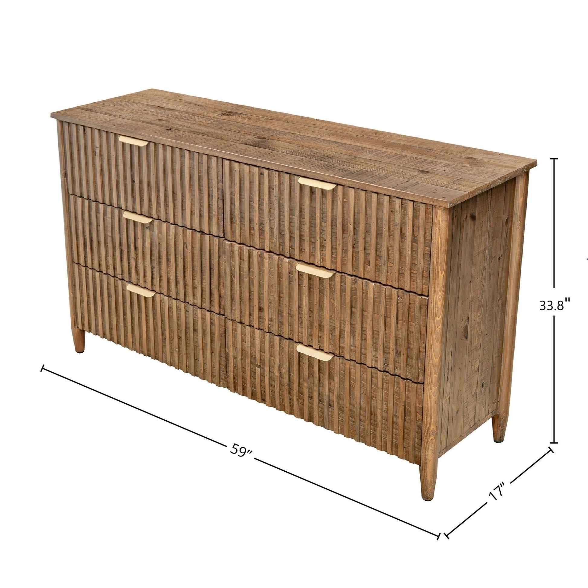 Britanica 6 Drawer Dresser - Central Designs