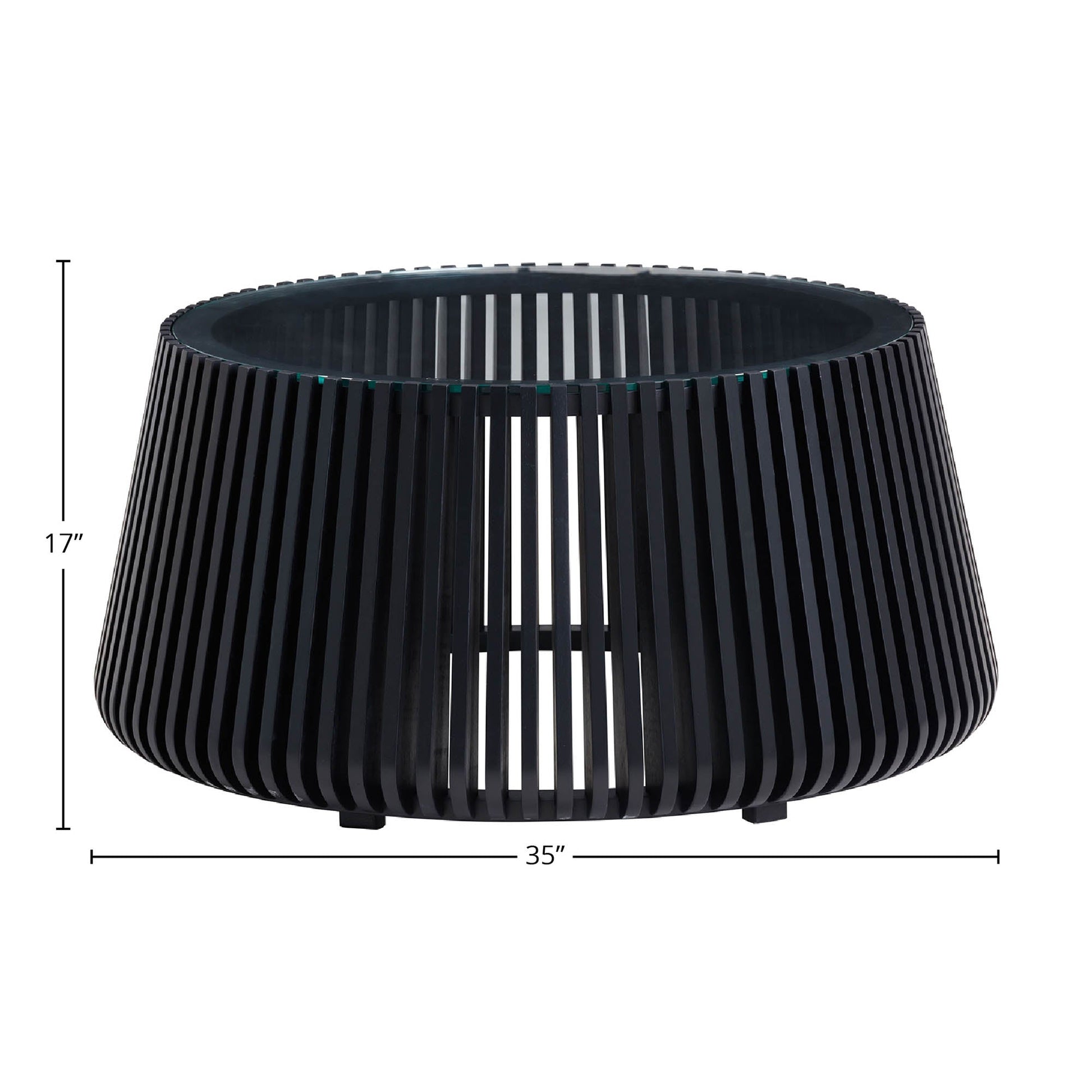 Bungalow Coffee Table - Black - Central Designs