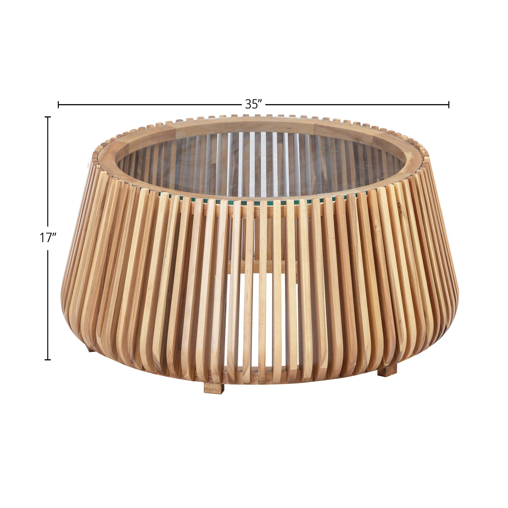 Bungalow Coffee Table - Natural - Central Designs