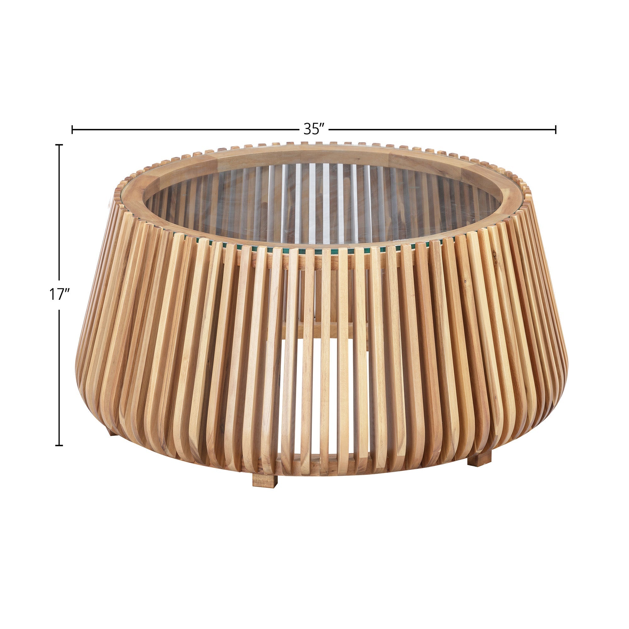 Bungalow Coffee Table - Natural - Central Designs