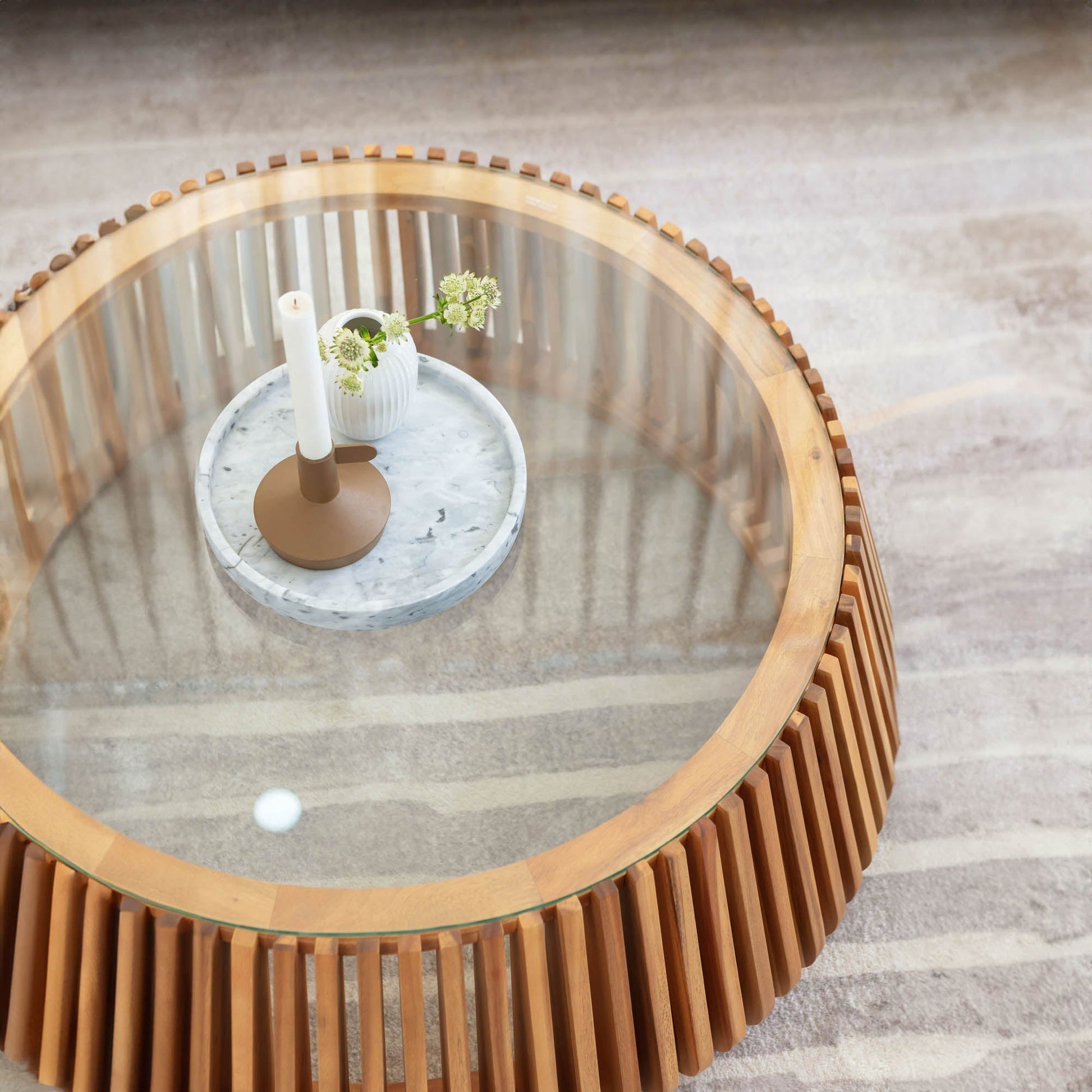 Bungalow Coffee Table - Natural - Central Designs