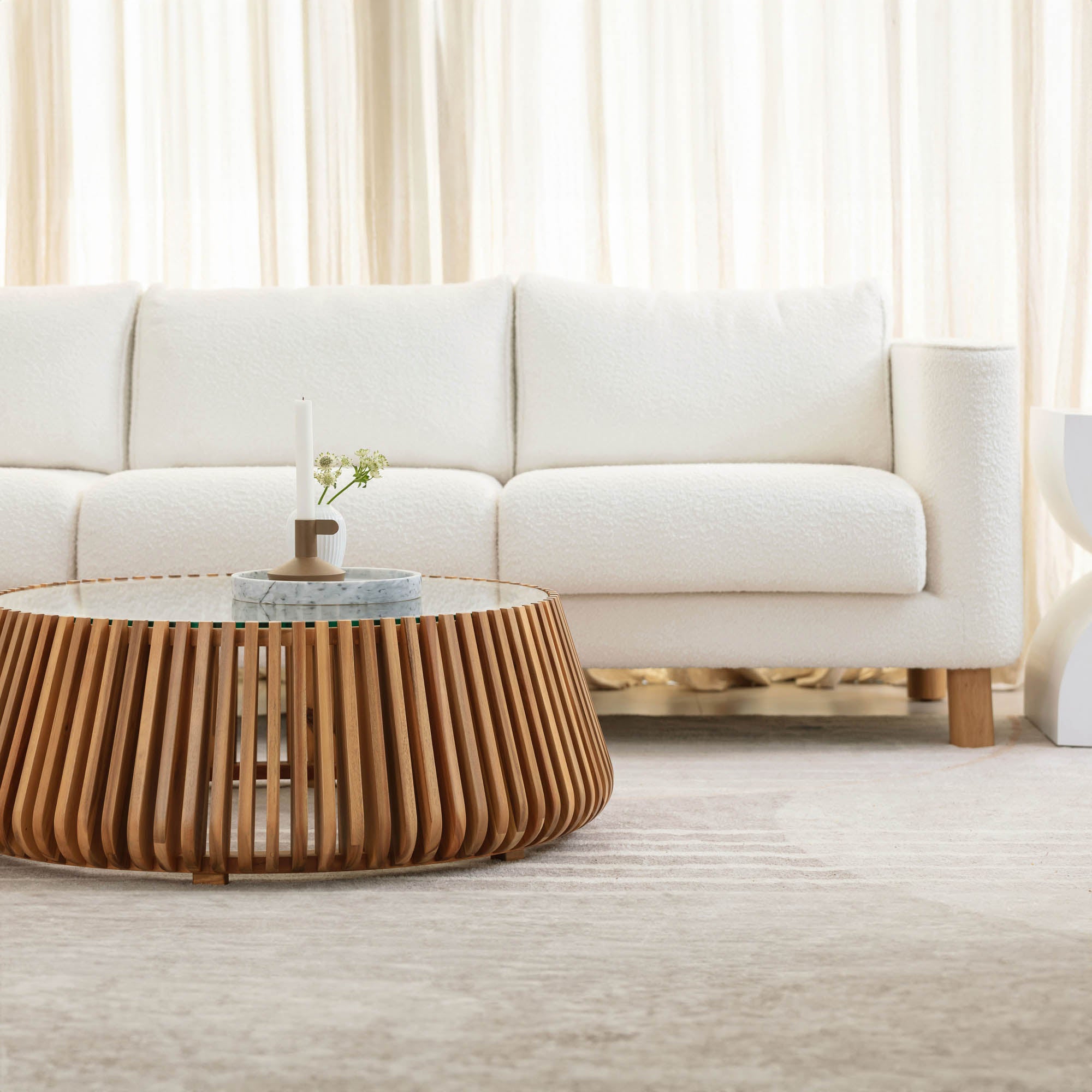Bungalow Coffee Table - Natural - Central Designs