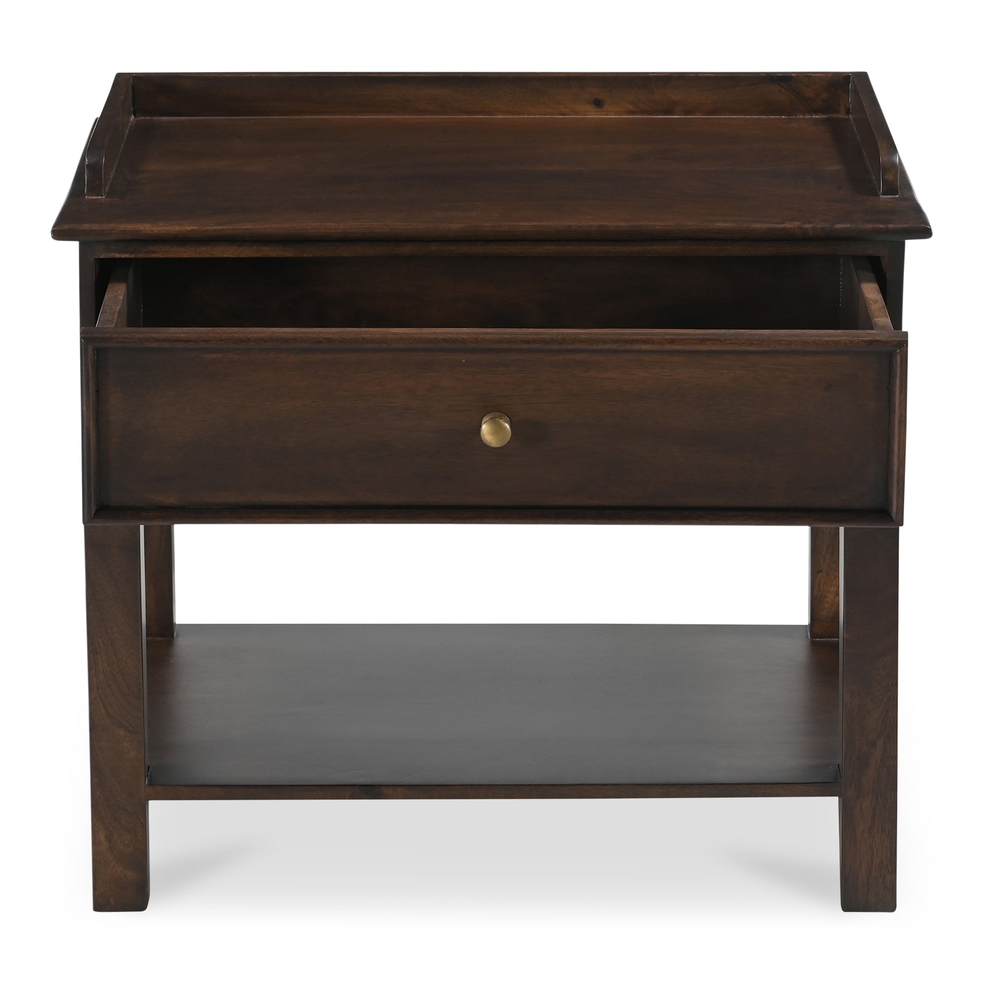 Maeve Nightstand Dark Brown