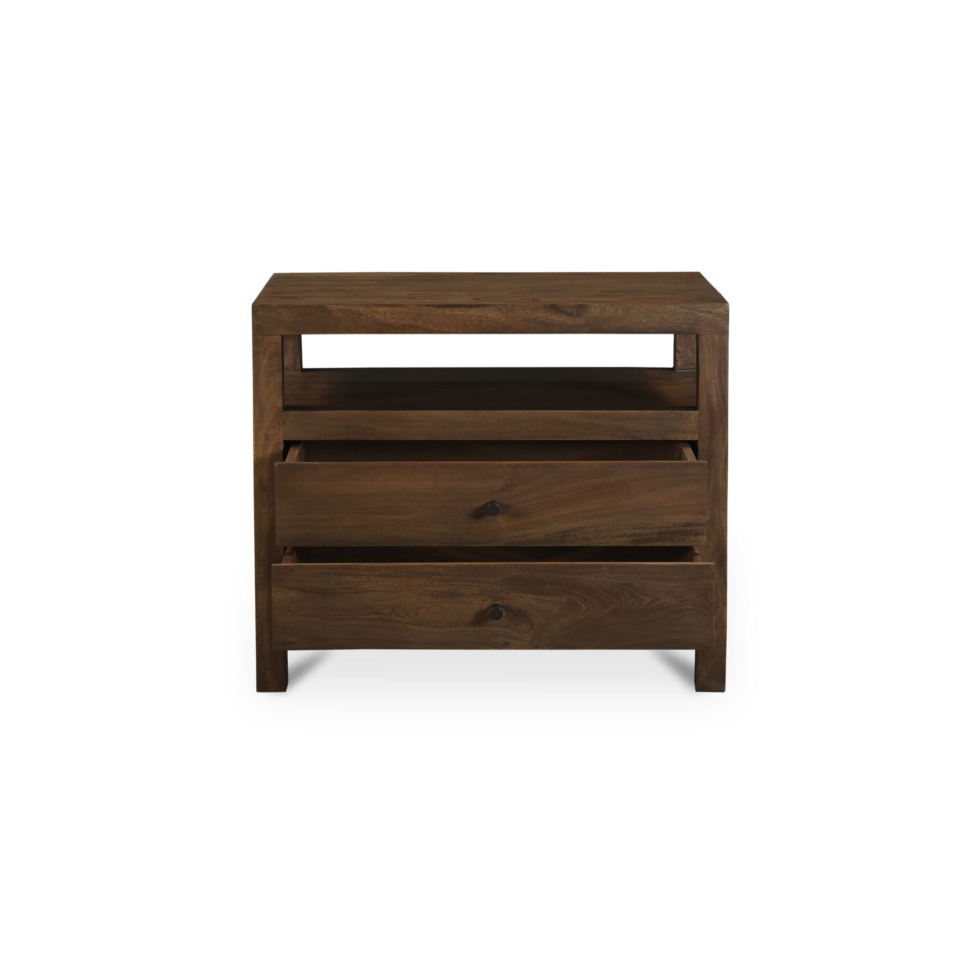 Windsor Nightstand Dark Brown - Central Designs