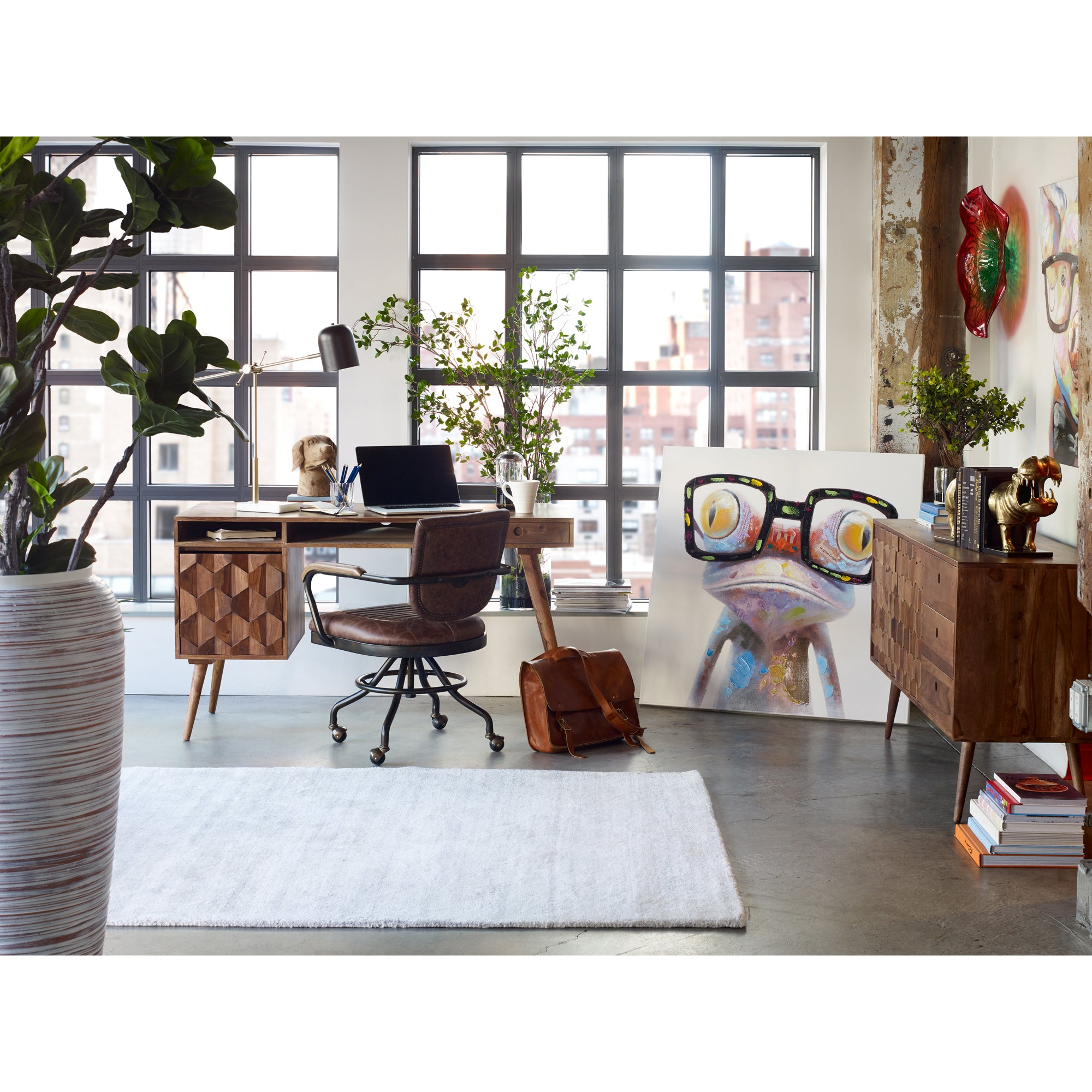 O2 Desk Natural - Central Designs