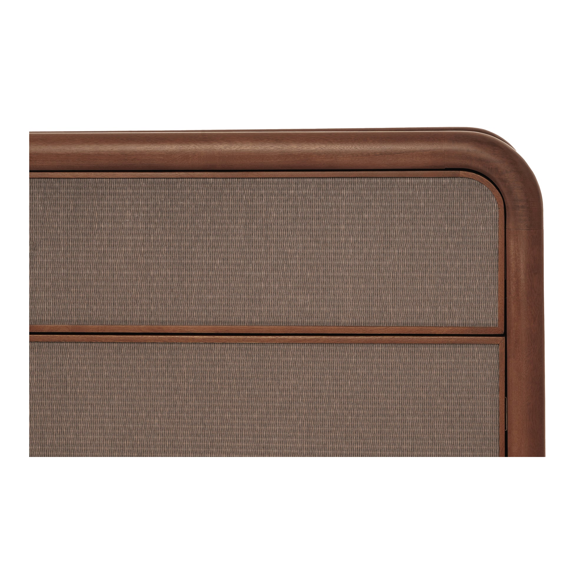 Rye 6 Drawer Dresser Warm Brown - Central Designs