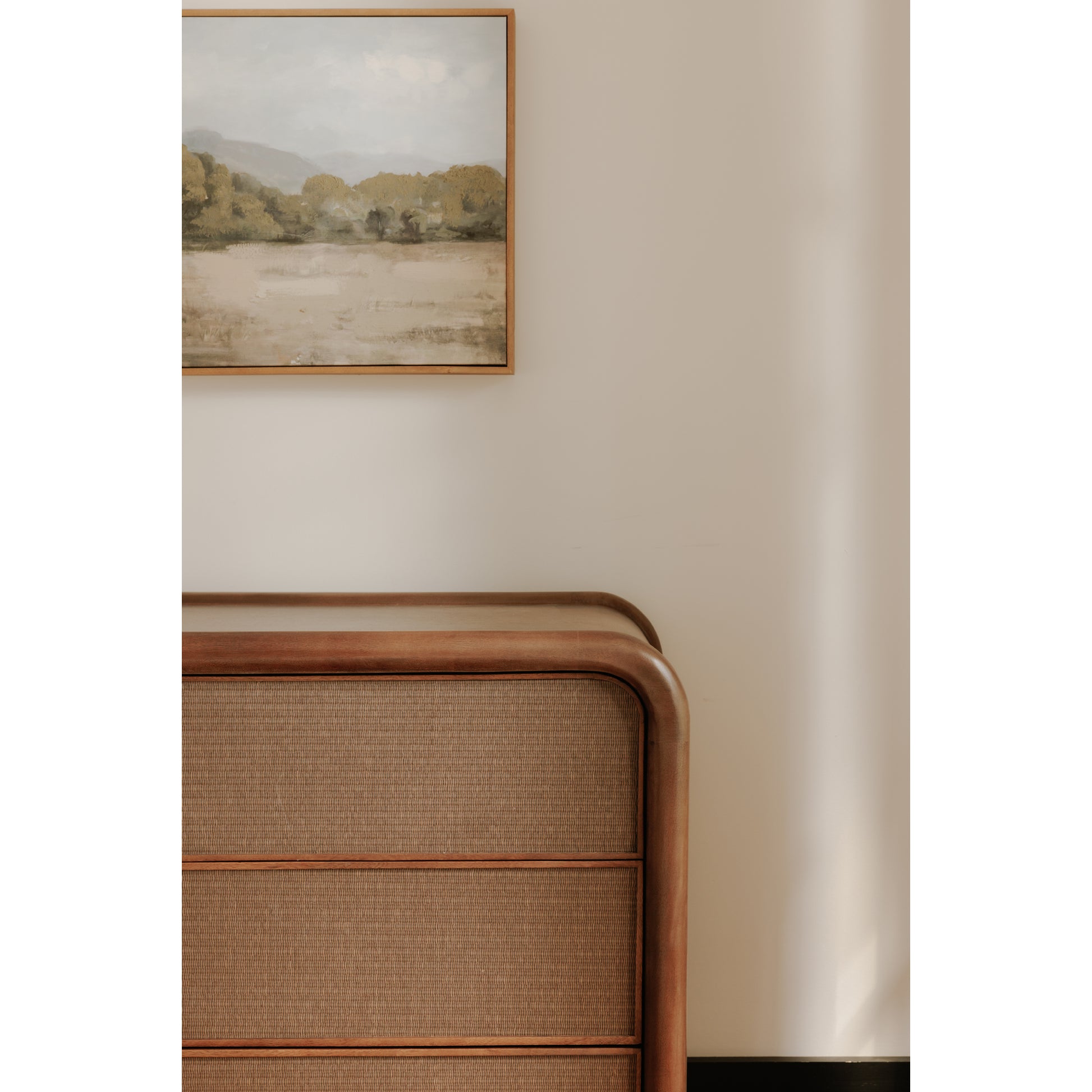 Rye 6 Drawer Dresser Warm Brown - Central Designs