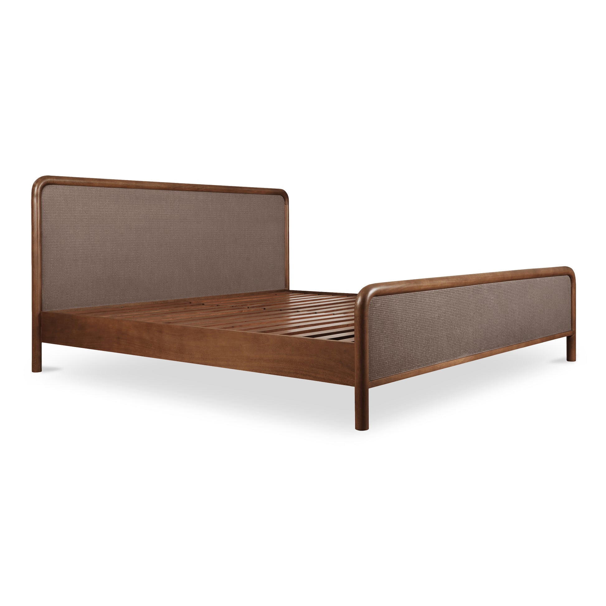 Rye King Bed Warm Brown - Central Designs