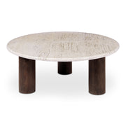Landon Coffee Table Beige Travertine - Central Designs