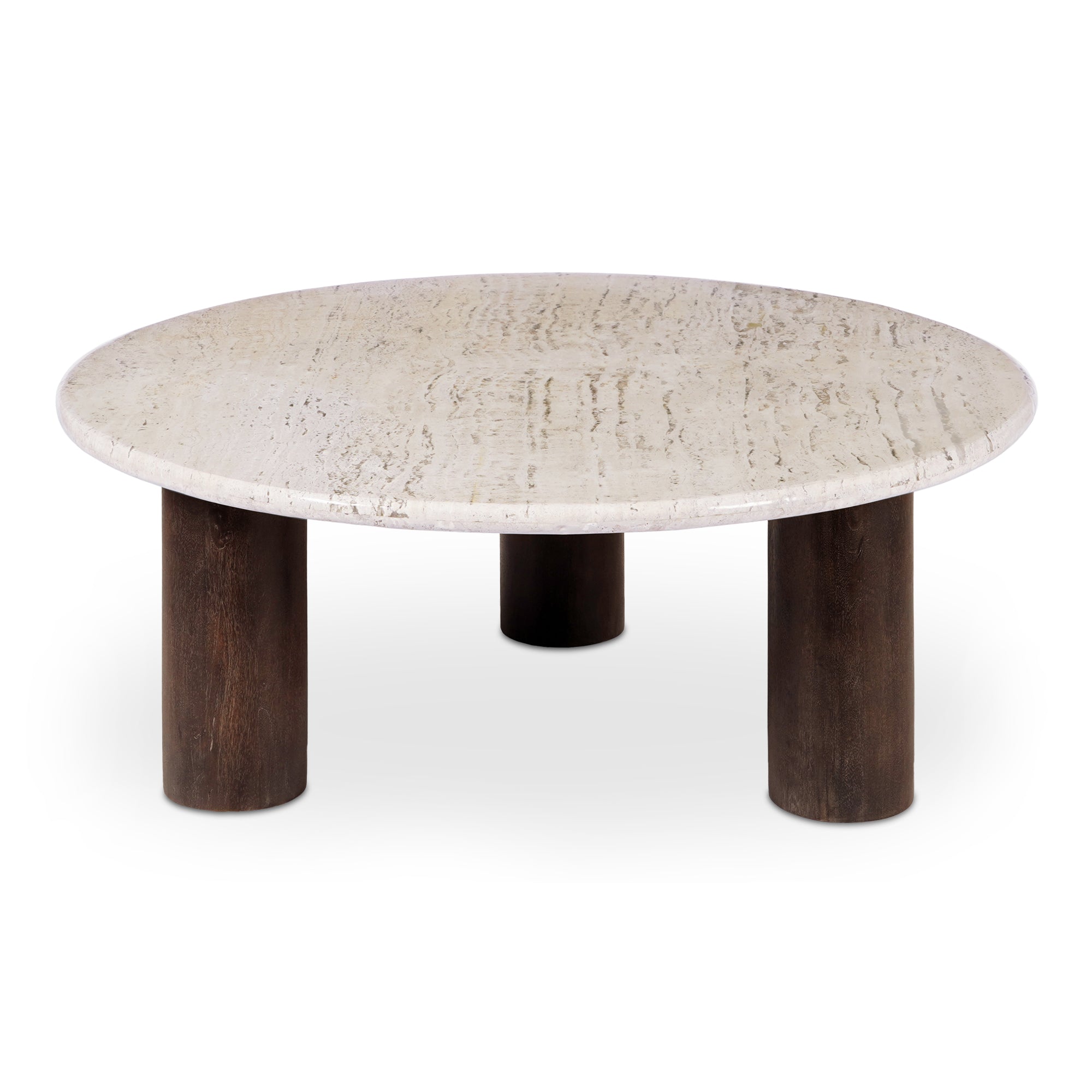 Landon Coffee Table Beige Travertine - Central Designs