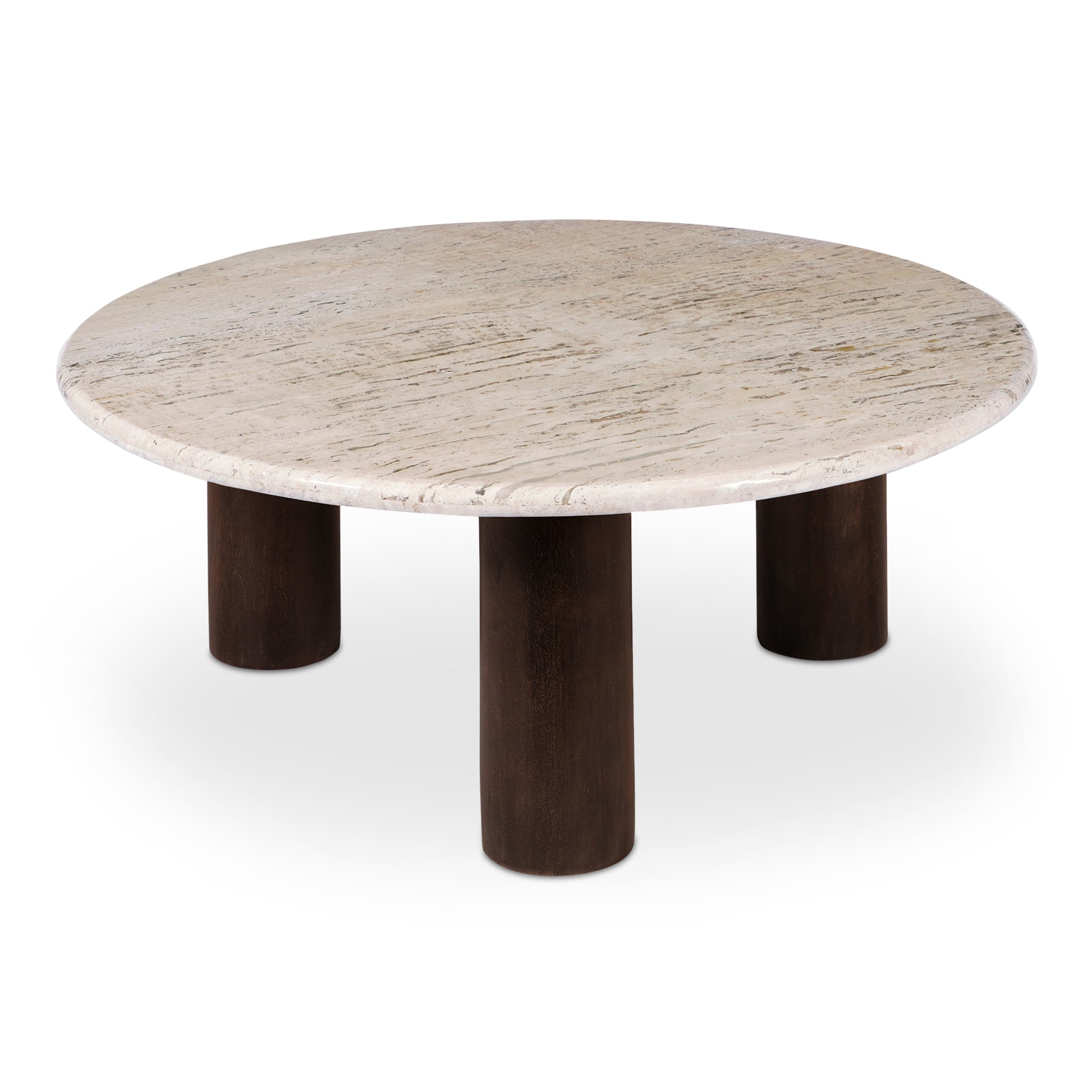 Landon Coffee Table Beige Travertine - Central Designs