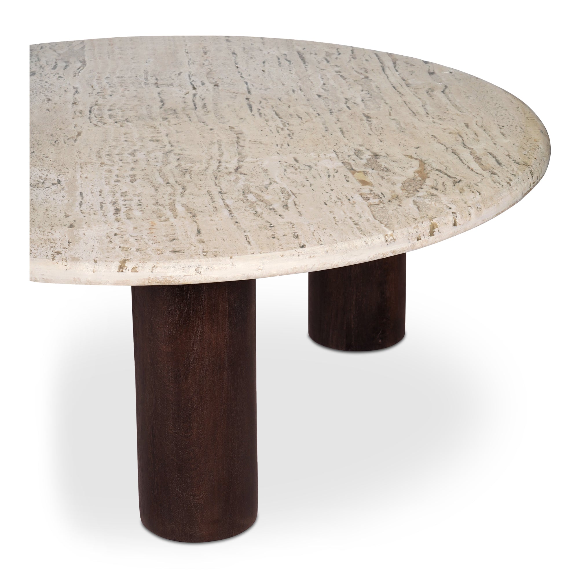 Landon Coffee Table Beige Travertine - Central Designs
