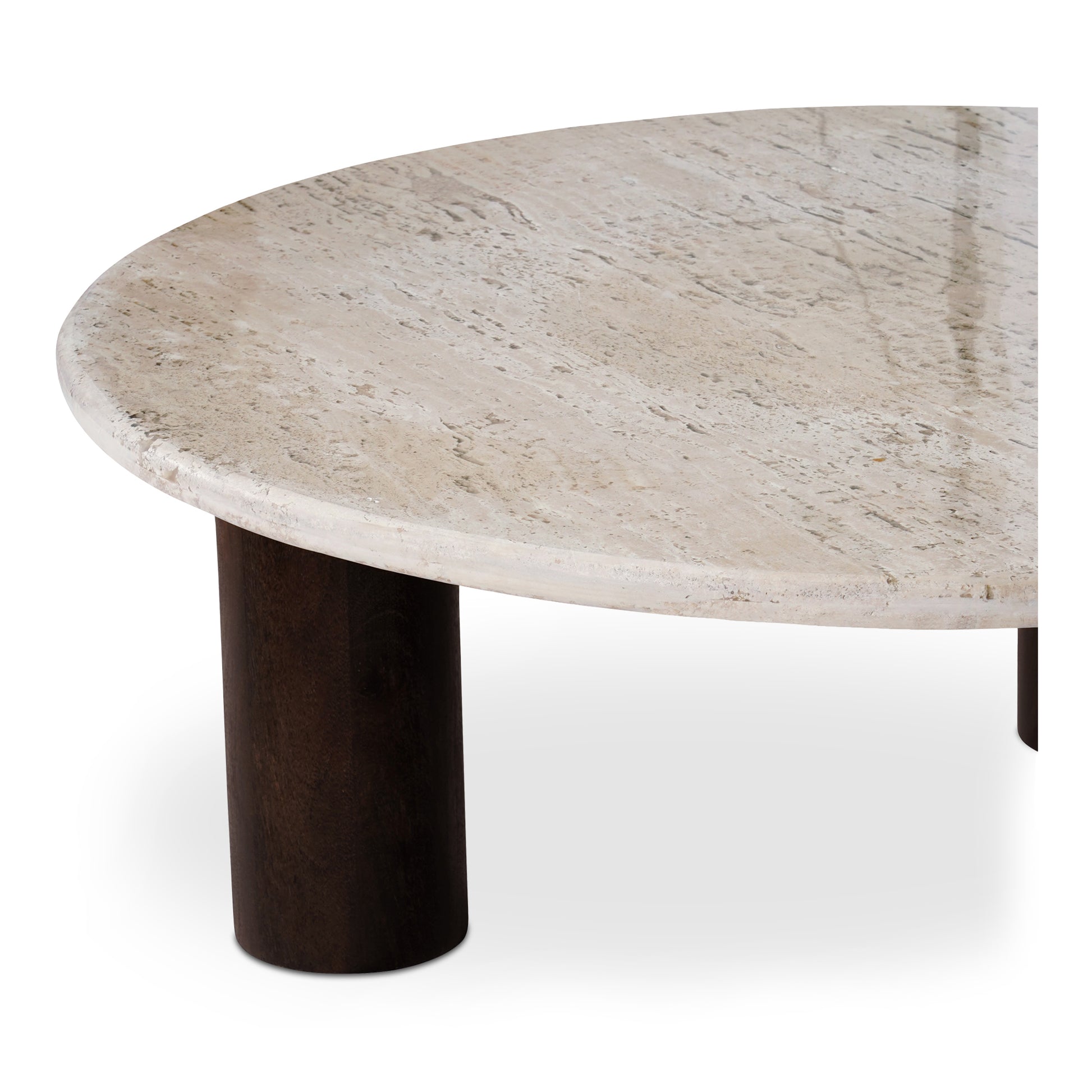 Landon Coffee Table Beige Travertine - Central Designs