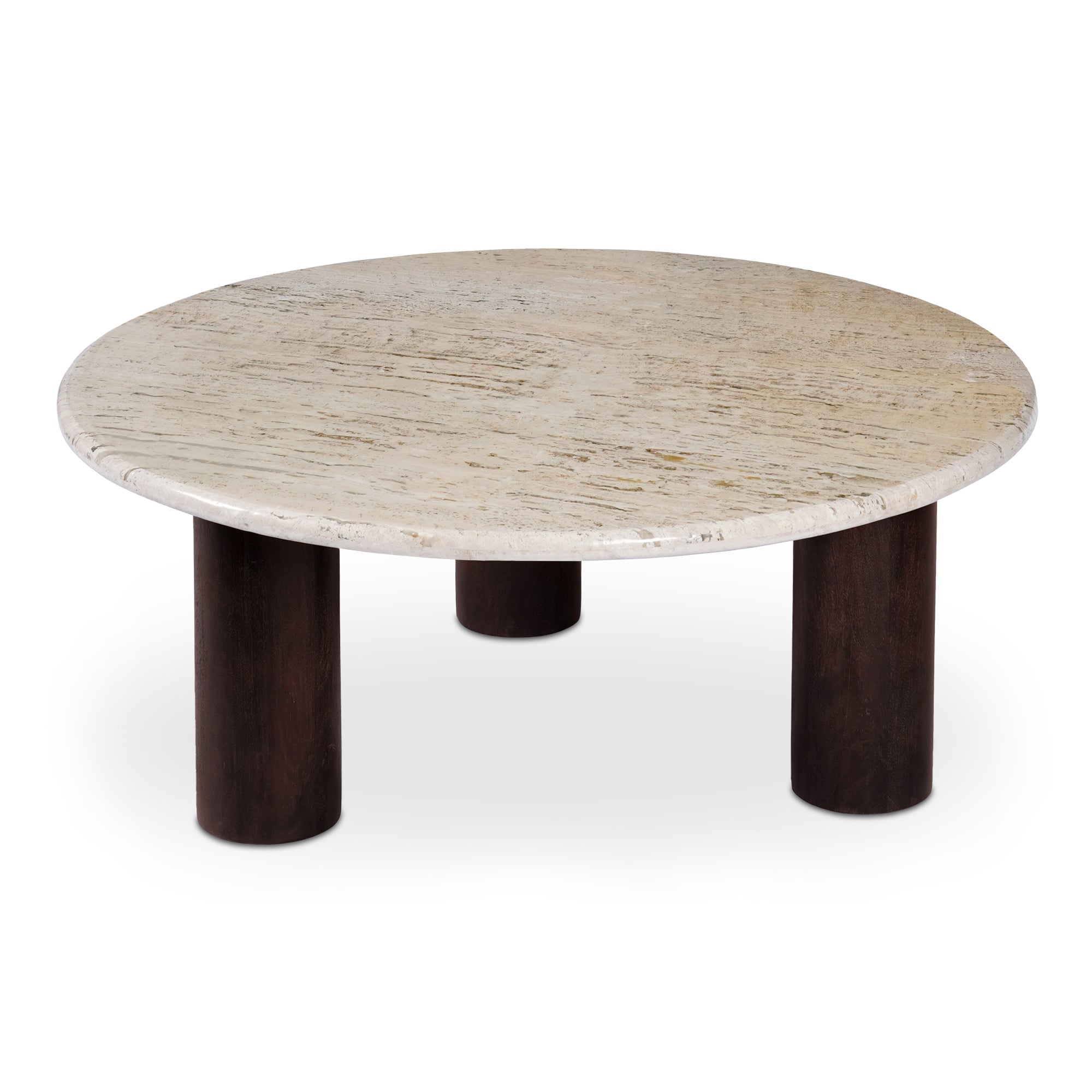 Landon Coffee Table Beige Travertine - Central Designs