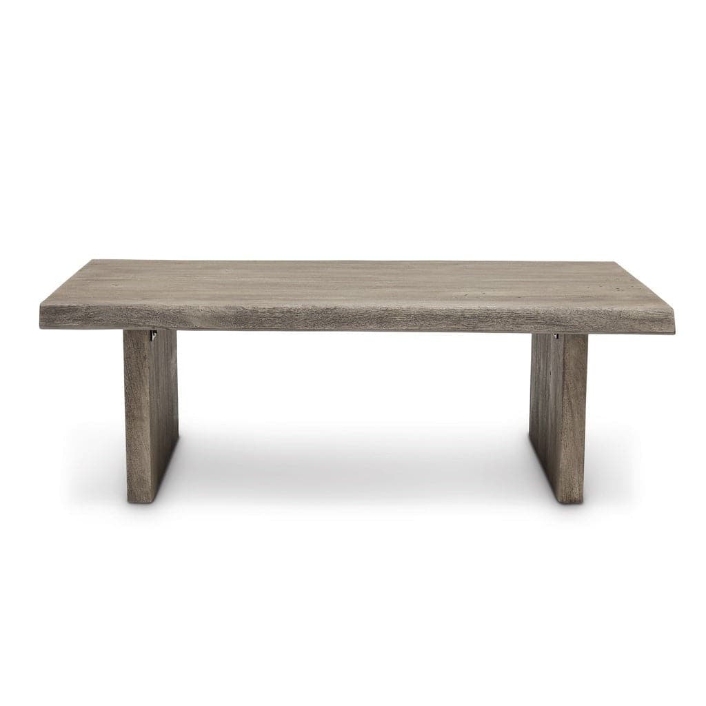 Brooks - 48" Coffee Table - Sandblasted Grey